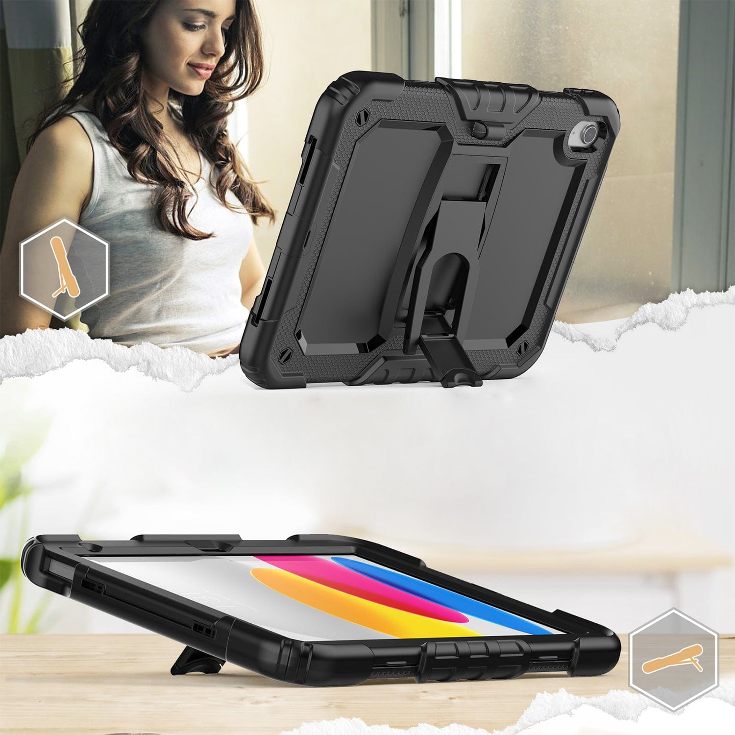 Raider Series Hard Shell Case - iPad 10.9"