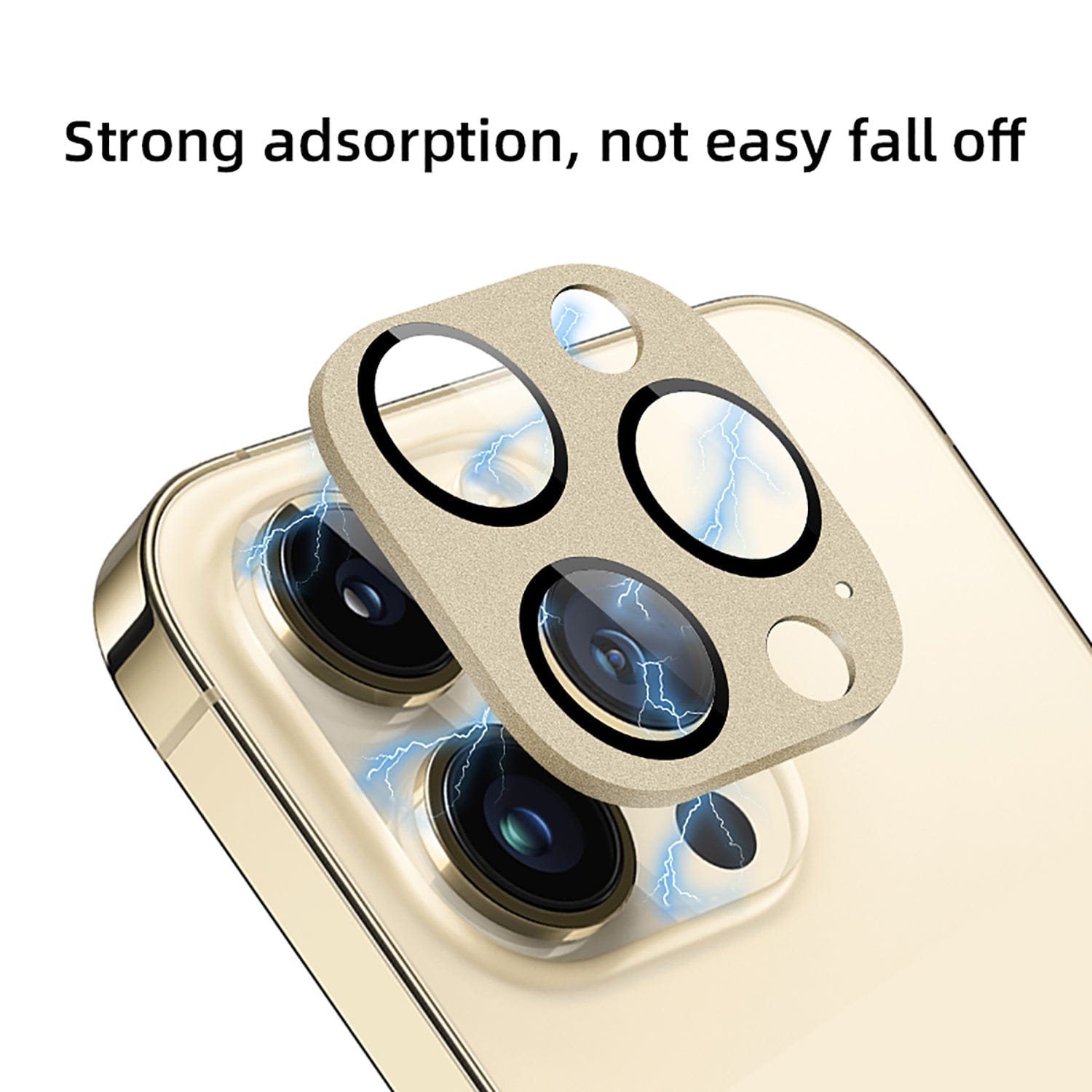 ZeroDamage HD Flexible Glass Camera Lens Protector for Apple iPhone 14 Pro/Pro Max (2-Pack)