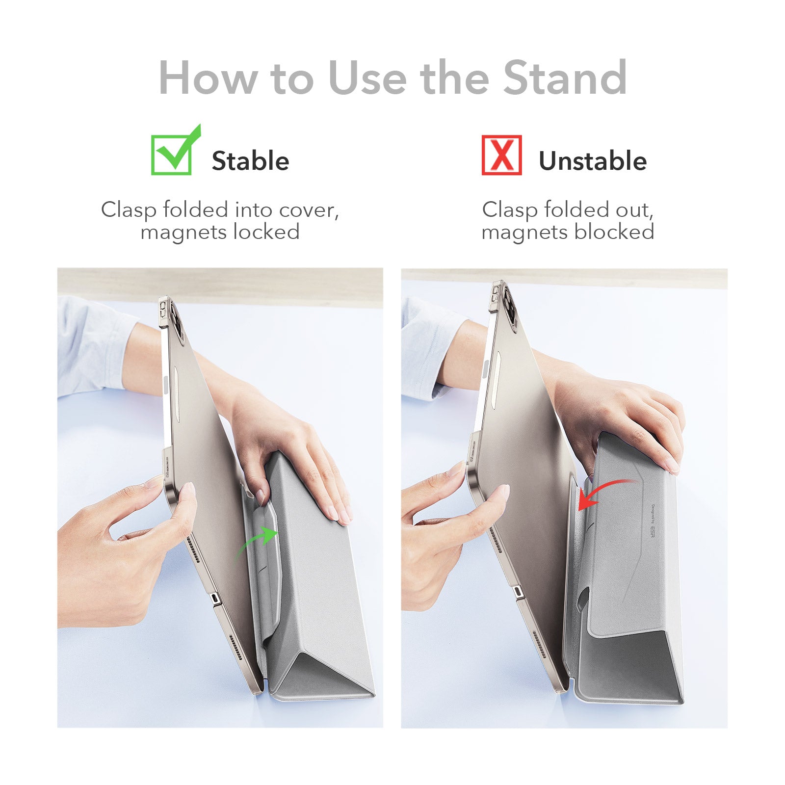 Indy Series Tri-Fold Folio Case - iPad Pro 12.9" and 11"
