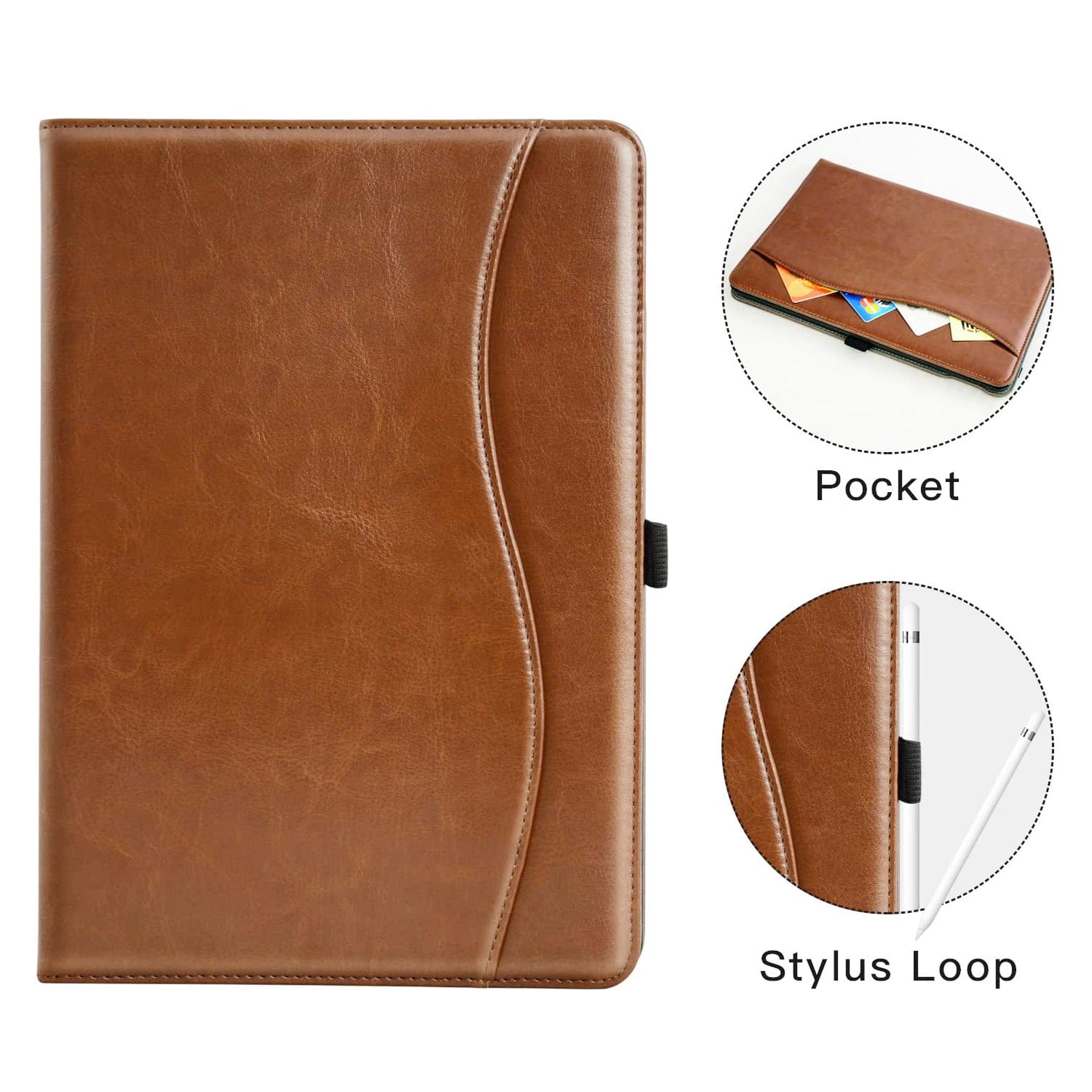 Indy Series Folio Case with Stylus Loop and Pocket - iPad 10.2"