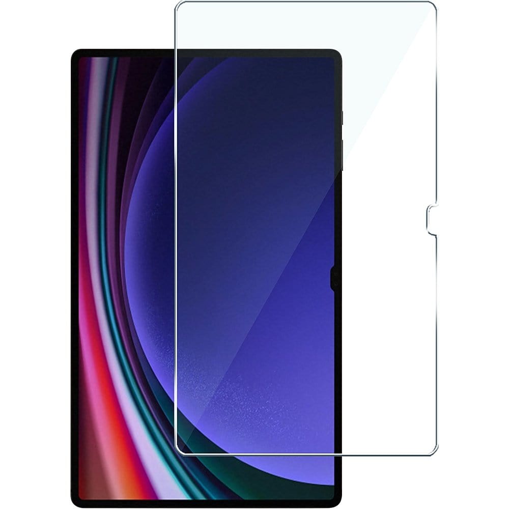 ZeroDamage Ultra Strong Tempered Glass Screen Protector - Galaxy Tab S9 FE+ and Tab S9+ - Clear