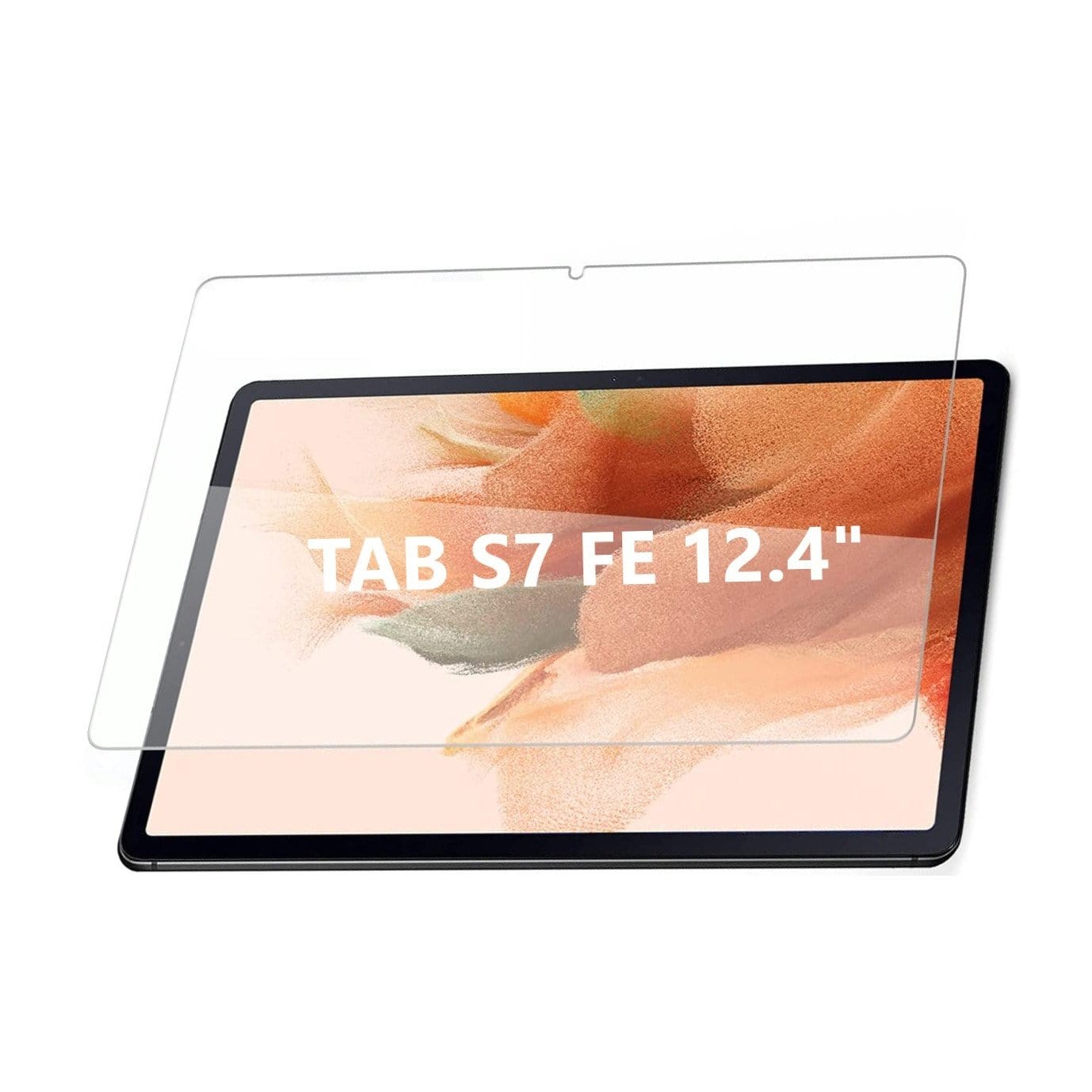 ZeroDamage Tempered Glass Screen Protector for Samsung Galaxy Tab S7 FE - Clear