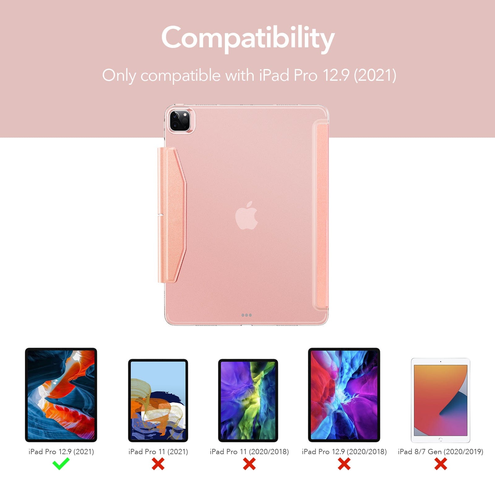 Indy Series Tri-Fold Folio Case - iPad Pro 12.9" and 11"