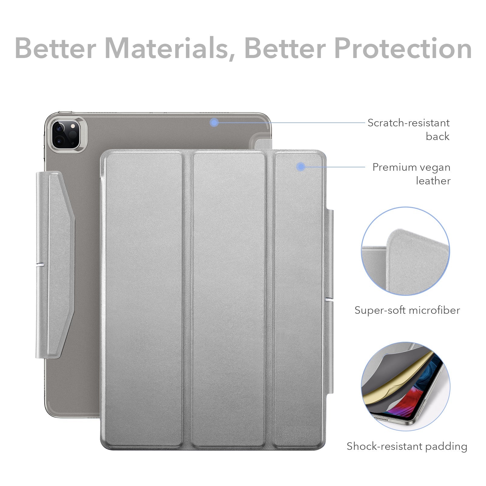 Indy Series Tri-Fold Folio Case - iPad Pro 12.9" and 11"