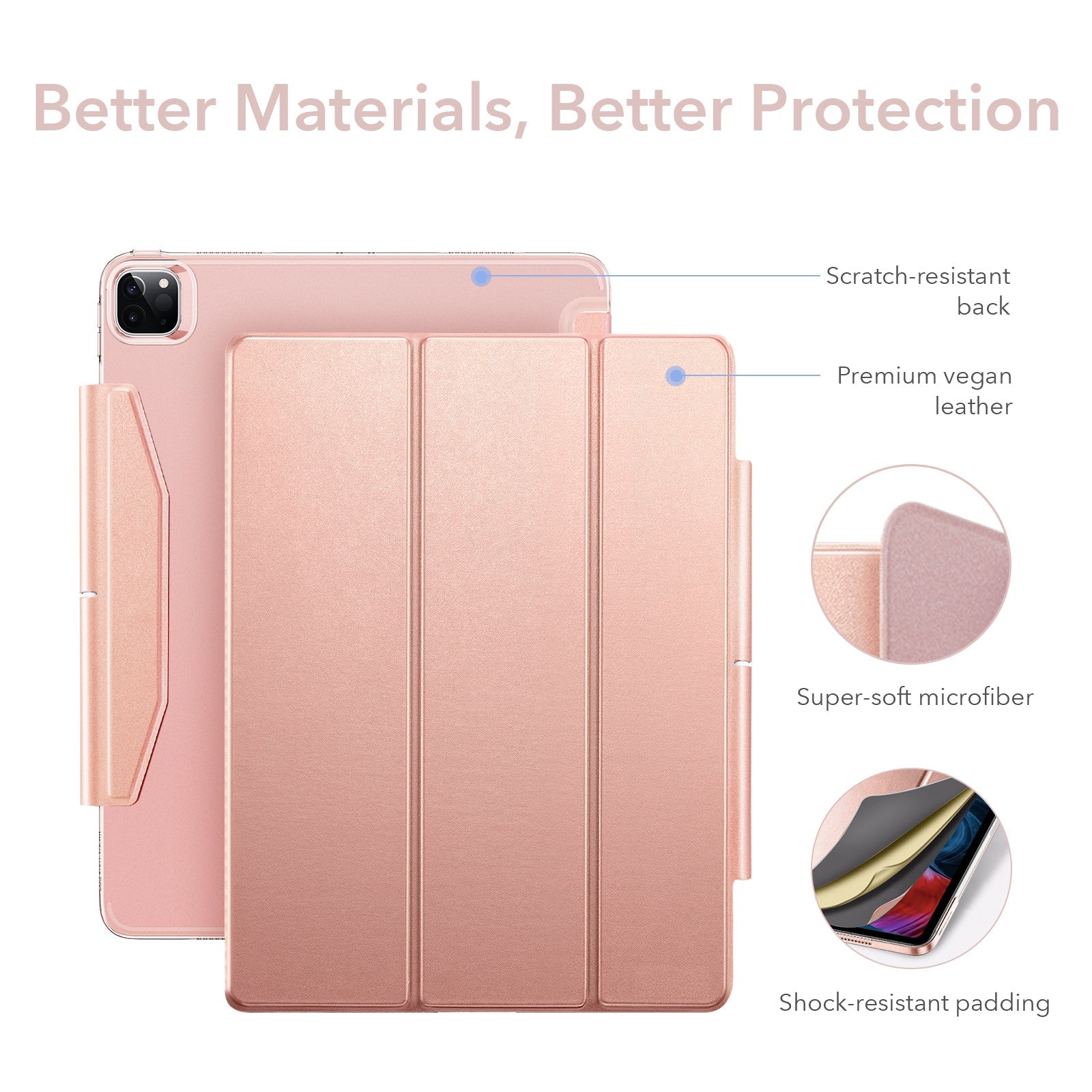 Indy Series Tri-Fold Folio Case - iPad Pro 12.9" and 11"