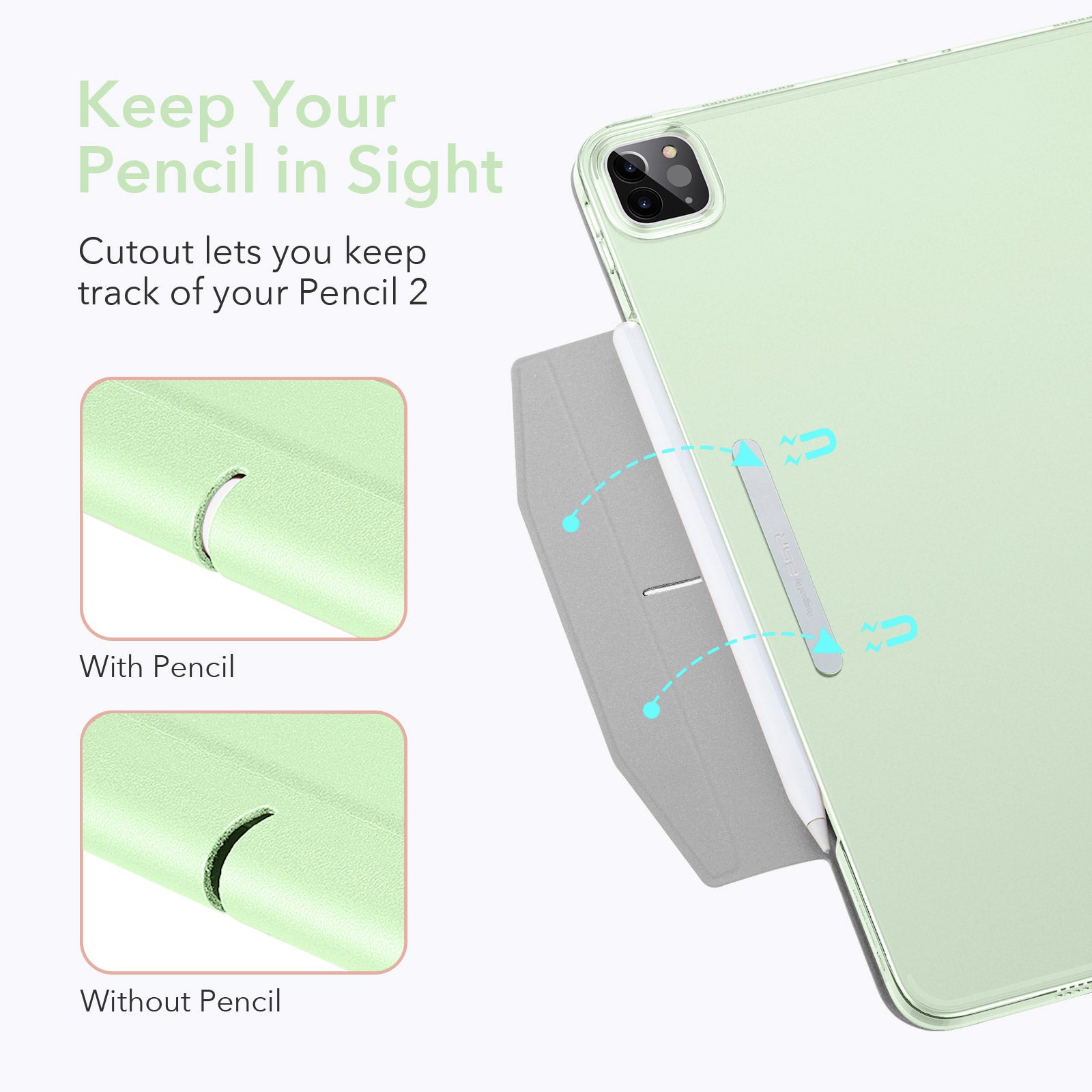Indy Series Tri-Fold Folio Case - iPad Pro 12.9" and 11"