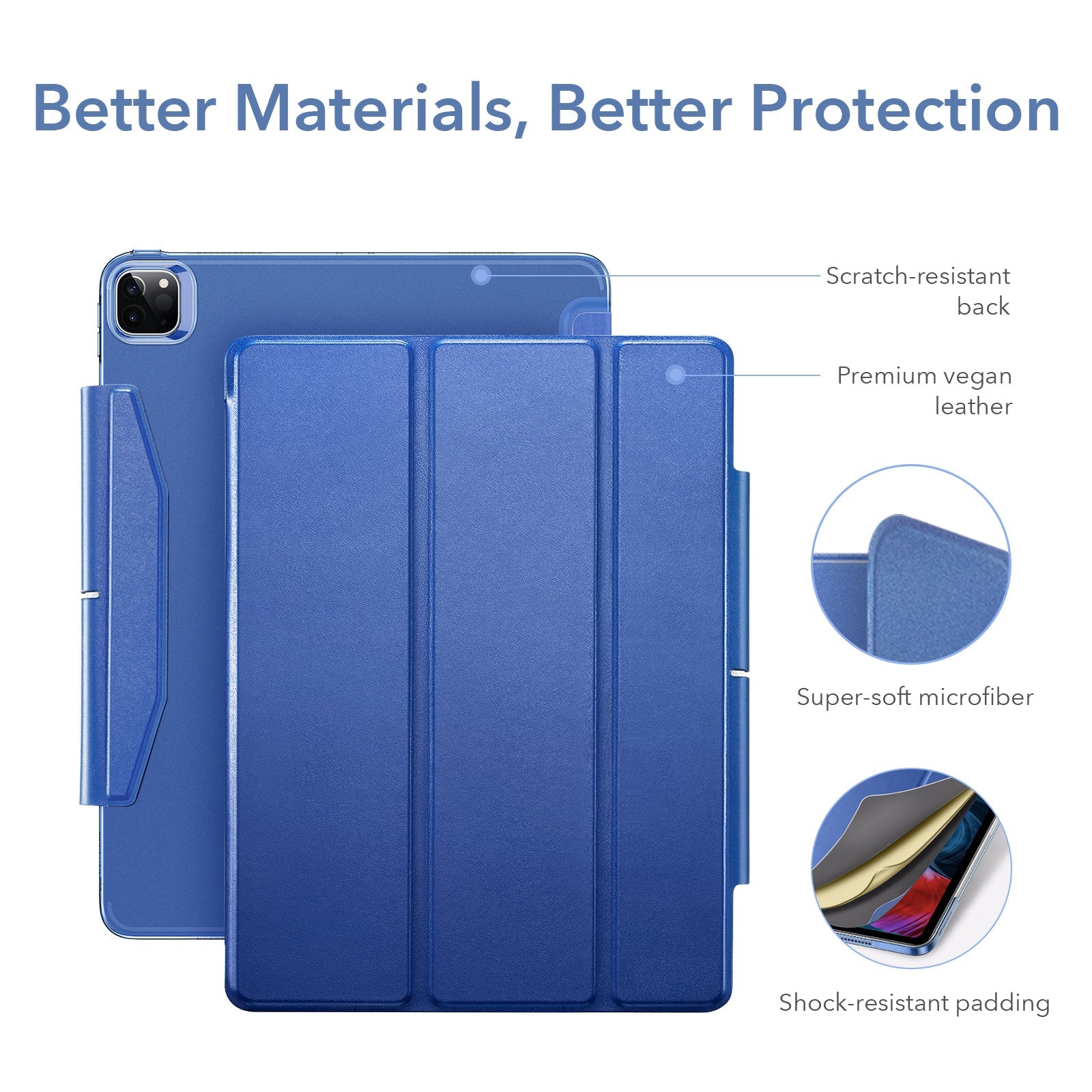 Indy Series Tri-Fold Folio Case - iPad Pro 12.9" and 11"