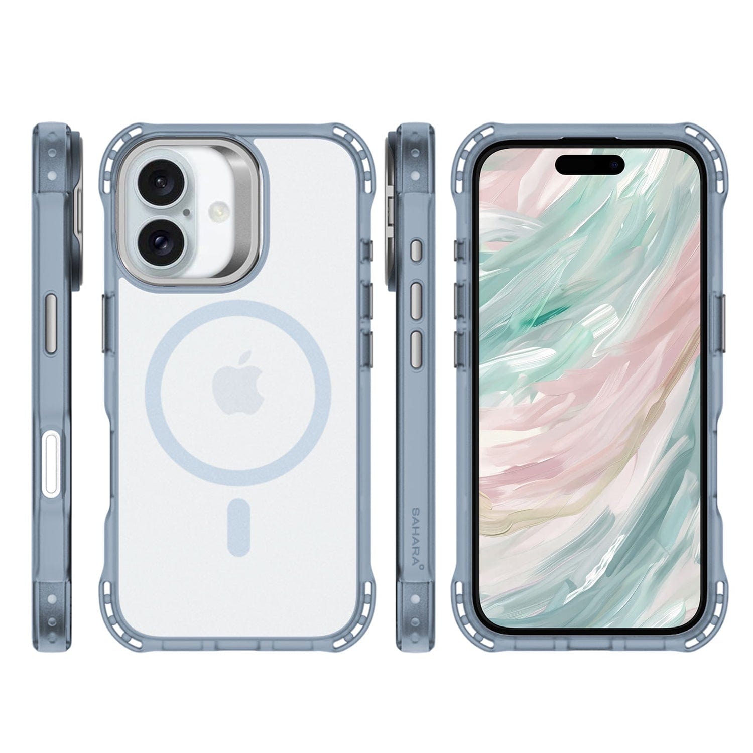 Venture Series Clear Rebound Case with Kickstand - Apple iPhone 16