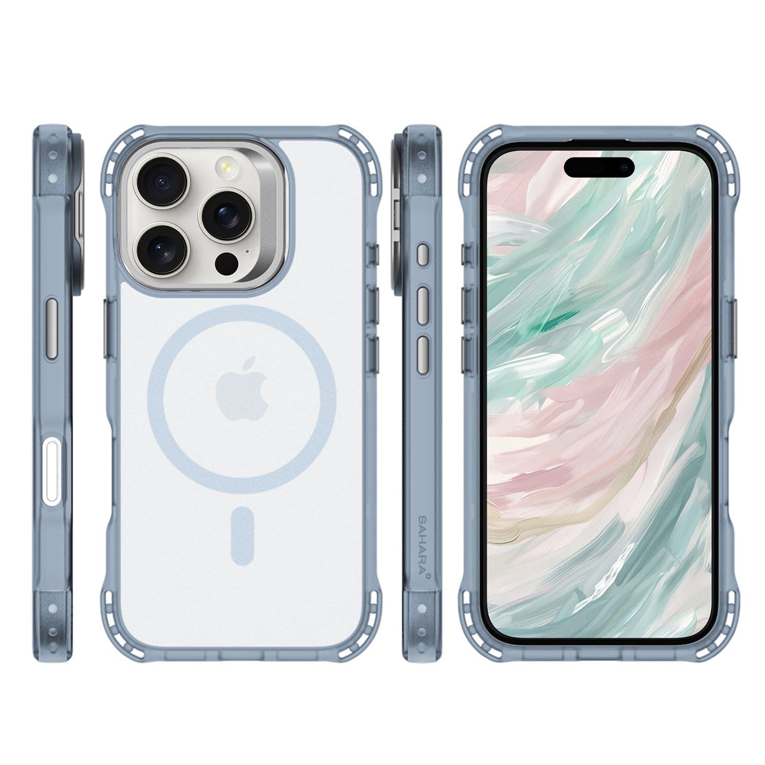 Venture Series Clear Rebound Case with Kickstand - Apple iPhone 16 Pro