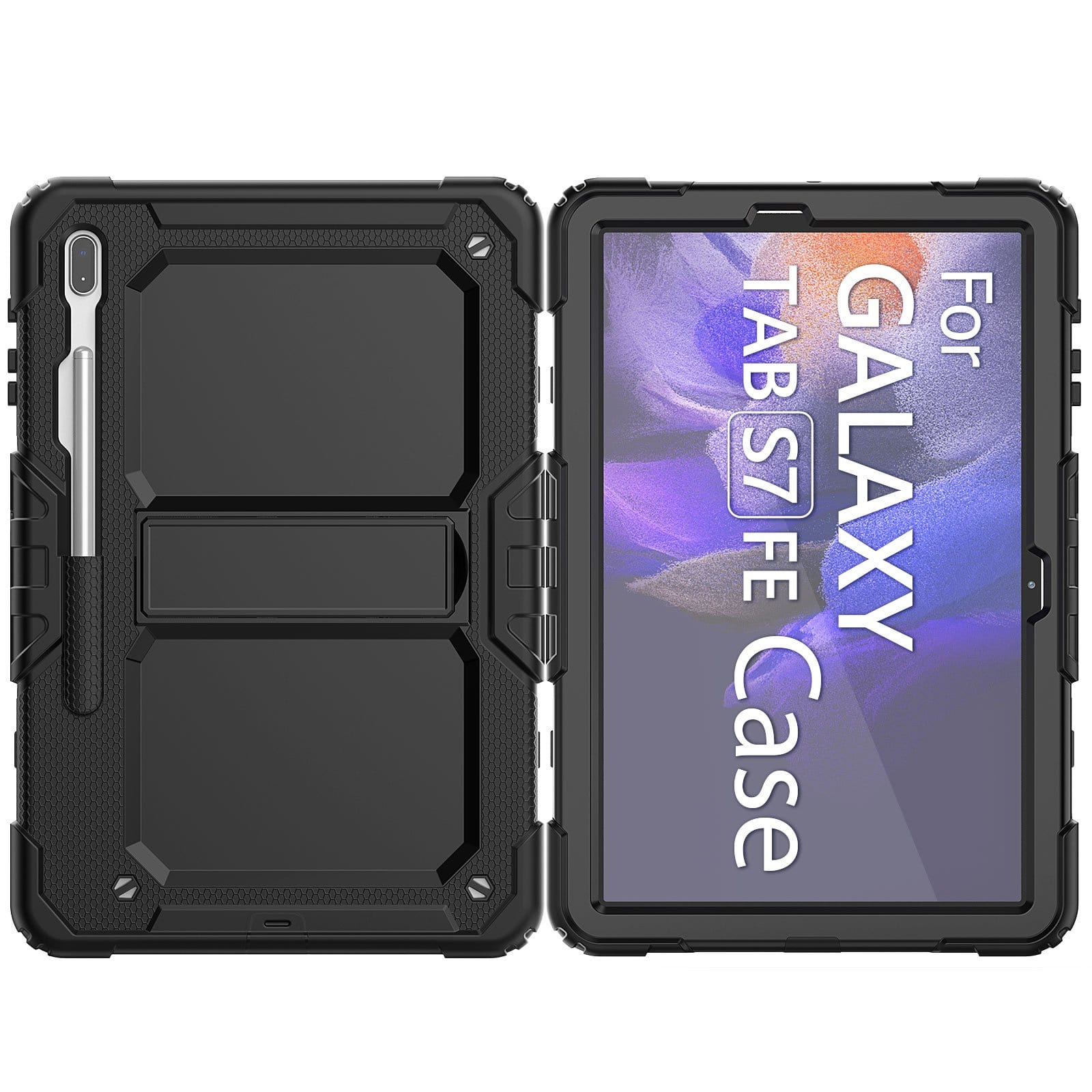 Raider Series Hard Shell Case - Galaxy Tab S7 FE and Tab S8 Plus