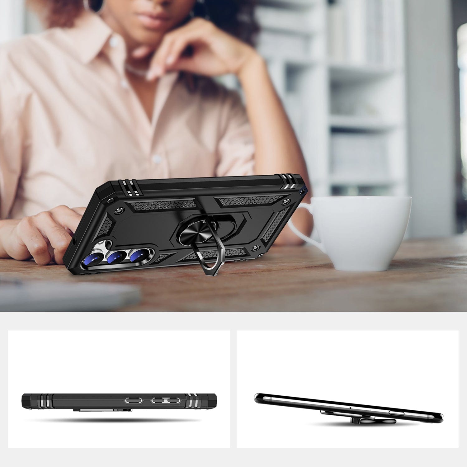 Raider Series Kickstand Case with Belt Clip - Galaxy S23+