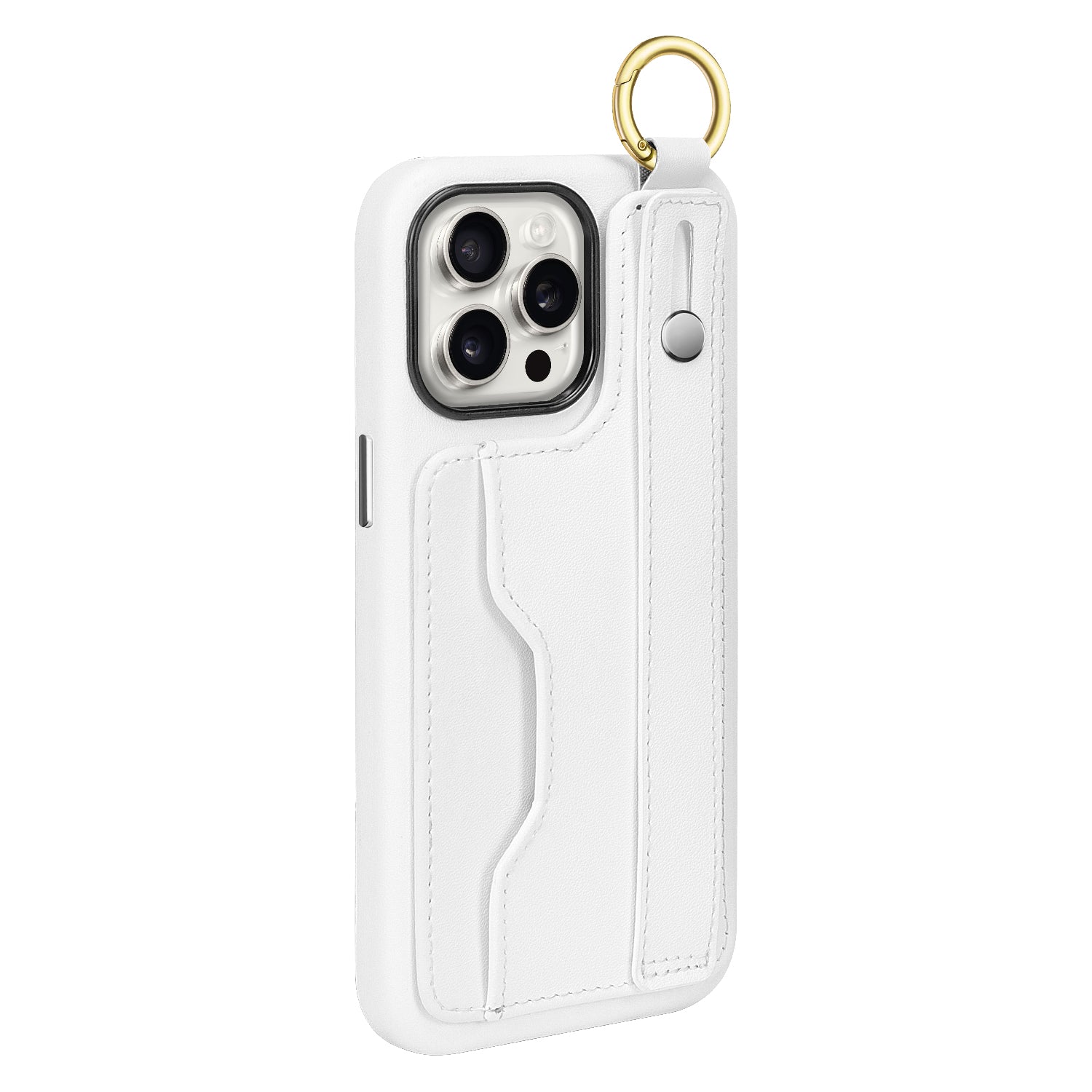 Indy Series Wallet FingerGrip Leather Case - iPhone 15 Pro Max