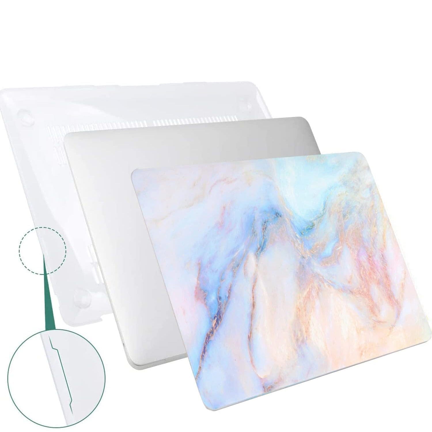 Hybrid-Flex Blue Marble Arts Case - MacBook Pro 13" (2020-2022, Intel & M1/M2)