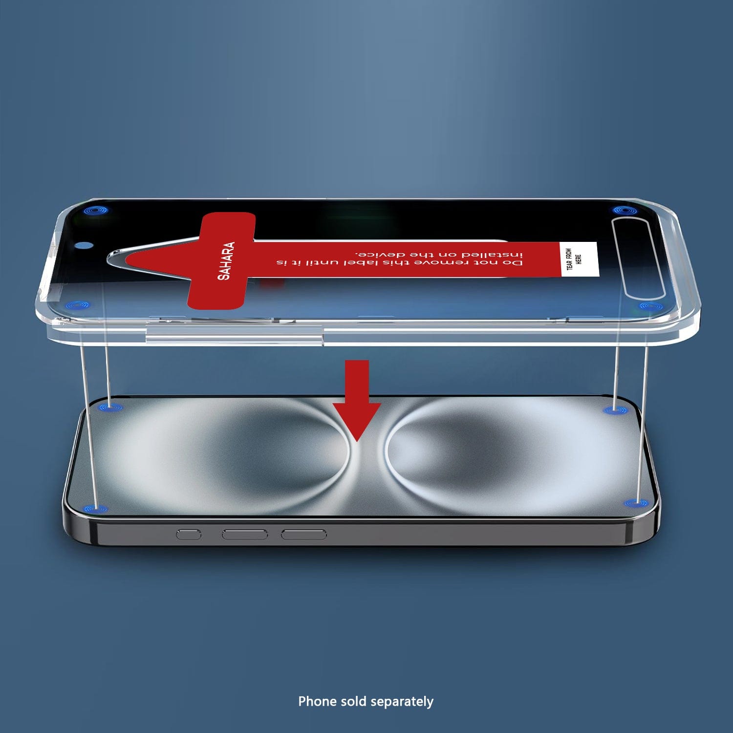 ZeroDamage Tempered Glass Privacy Screen Protector - Apple iPhone 16