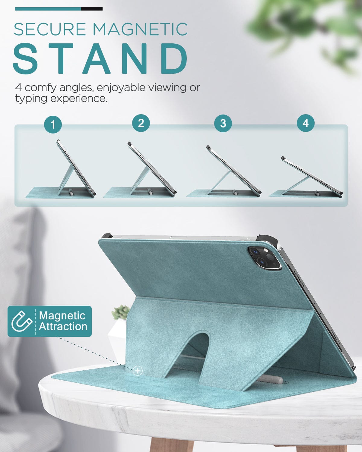 Indy Series Multi-Angle Folio Case - iPad Pro 12.9" and 11"