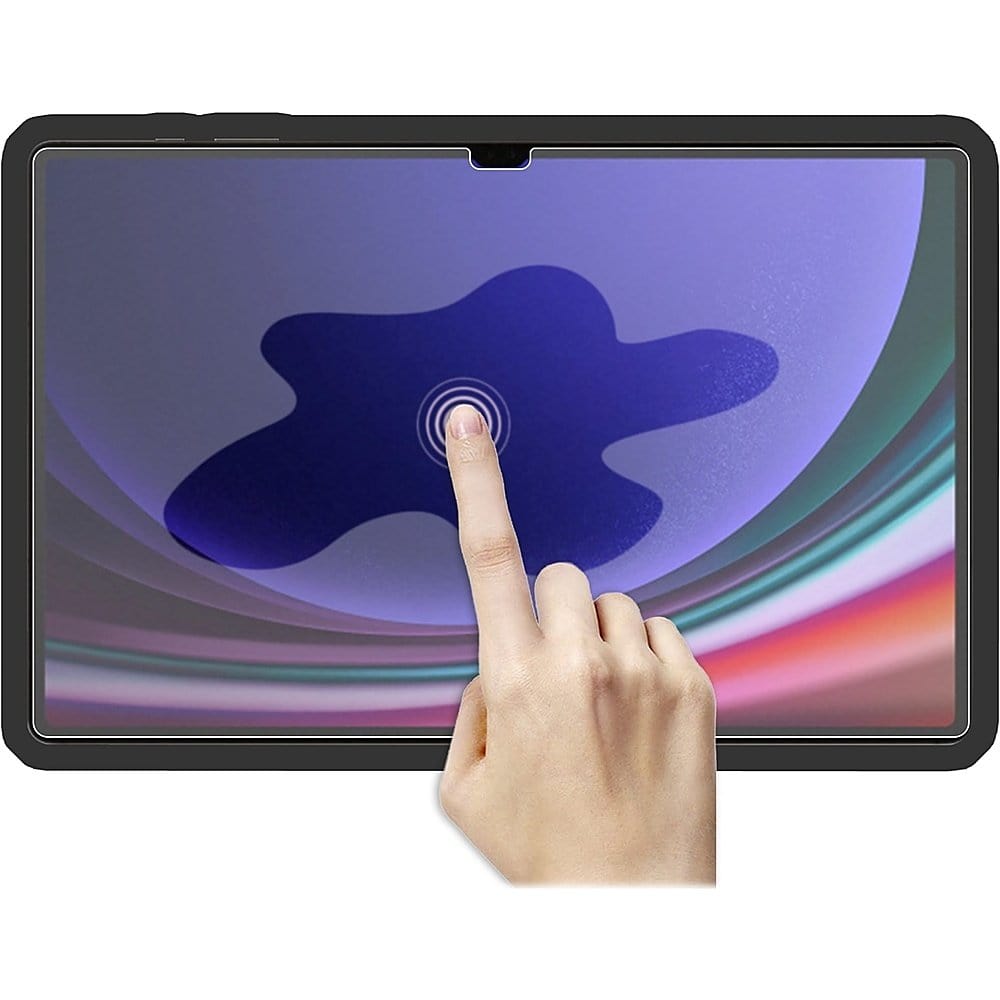 ZeroDamage Ultra Strong Tempered Glass Screen Protector - Galaxy Tab S9 FE+ and Tab S9+ - Clear
