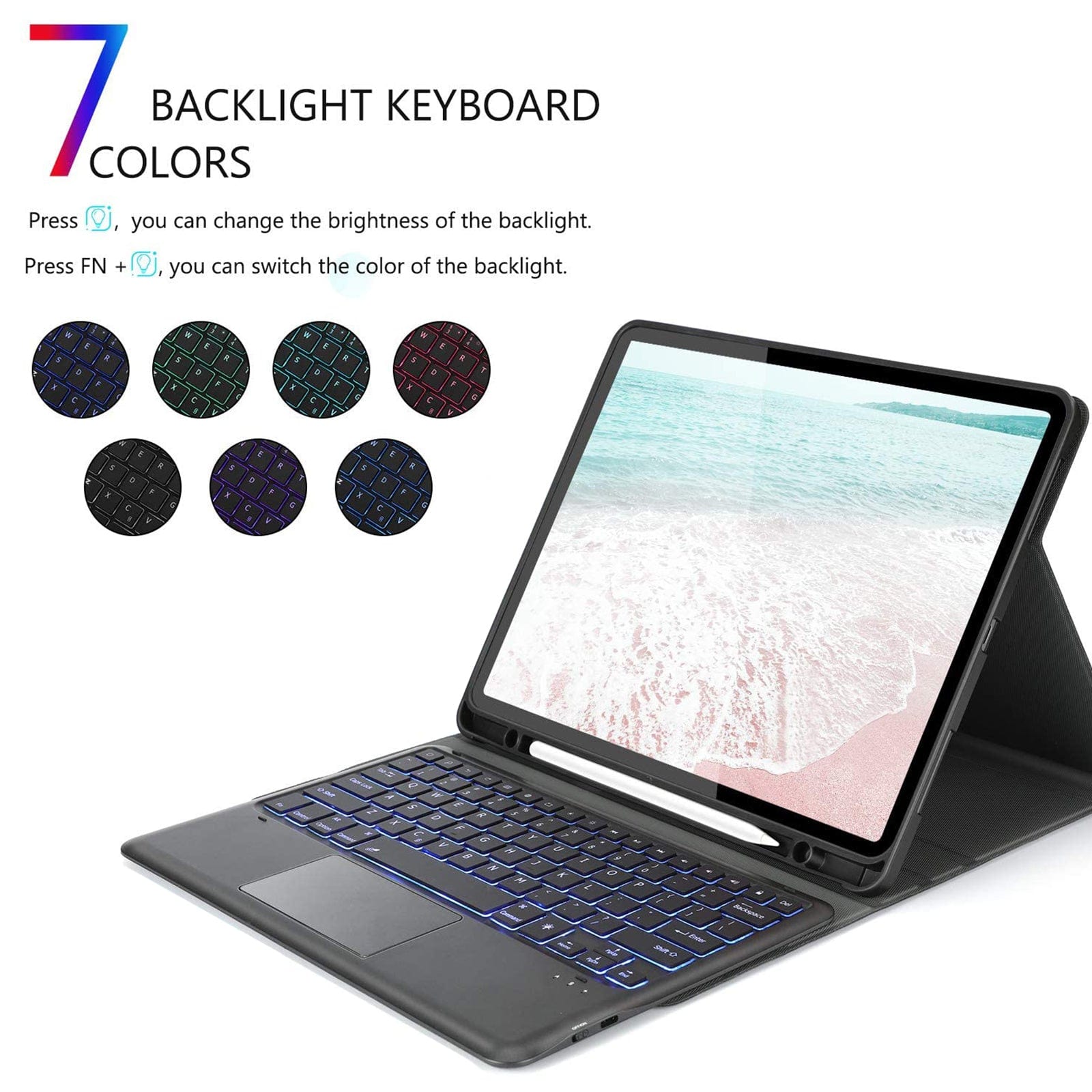 Navigate Series Keyboard Folio Case - iPad Pro 12.9" and 11"