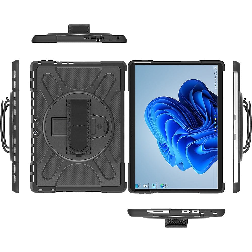 Raider Series Hard Shell Hand Strap Case - Microsoft Surface Pro 9 and Pro 10