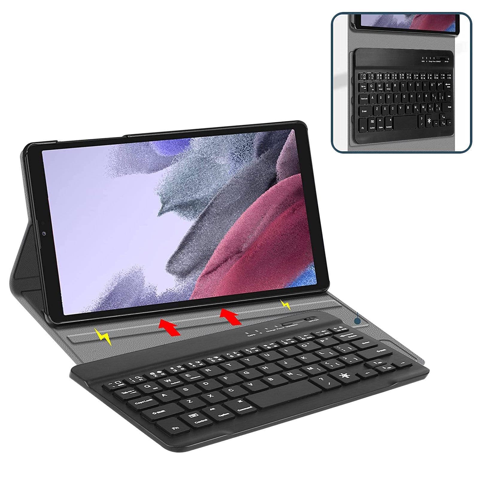 Navigate Series Keyboard Folio Case - Galaxy Tab A7 Lite