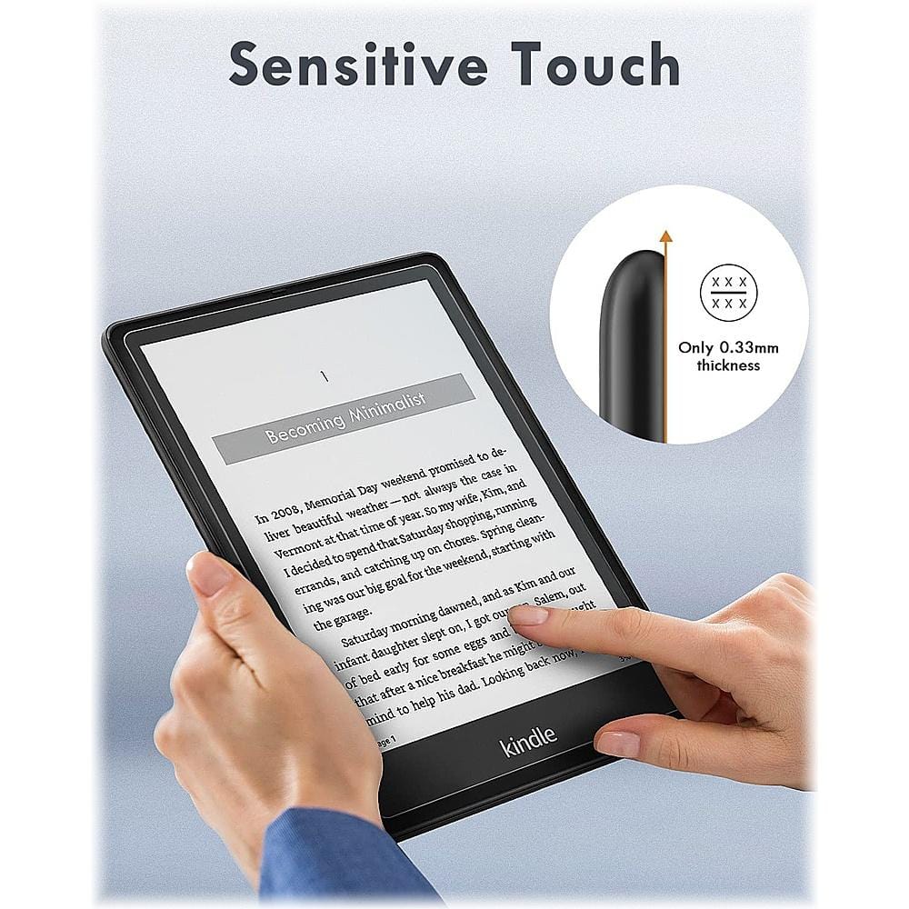 ZeroDamage Tempered Glass Screen Protector for Amazon Kindle Paperwhite (11th Generation - 2021 release) - Clear