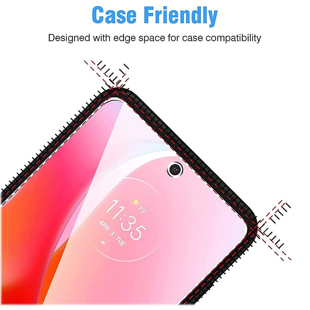 ZeroDamage Ultra Strong+ Tempered Glass Screen Protector for Motorola Moto G Power (10th Gen) - Clear