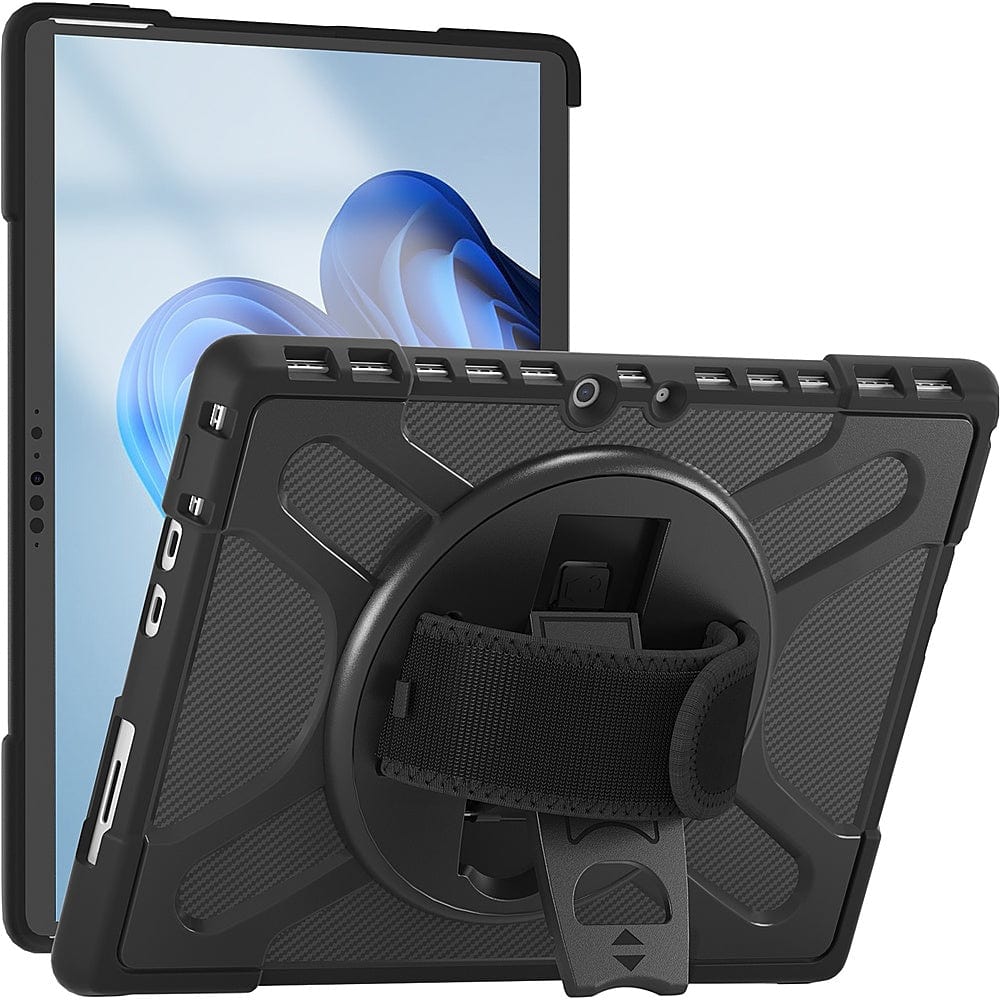 Raider Series Hard Shell Hand Strap Case - Microsoft Surface Pro 9 and Pro 10