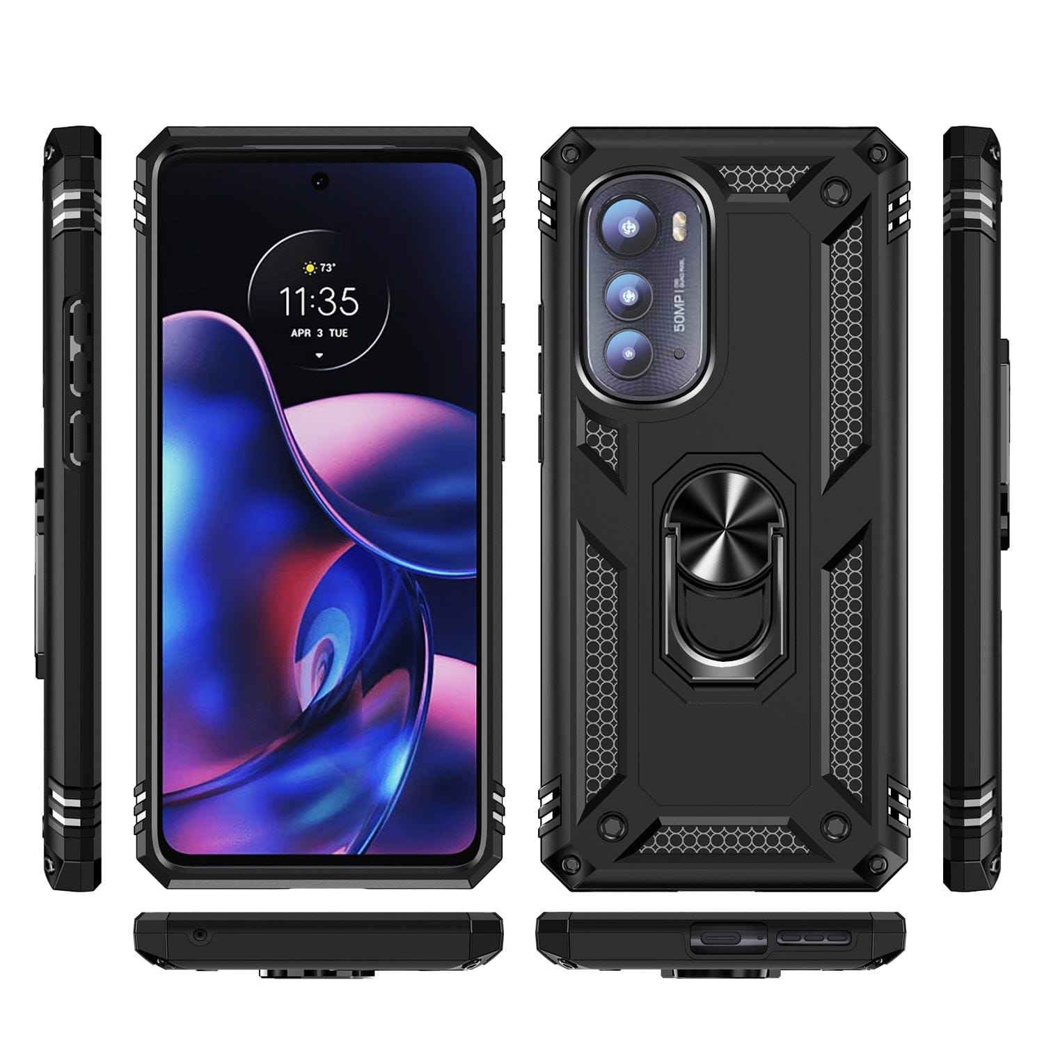 Raider Series Kickstand Case - Motorola Edge