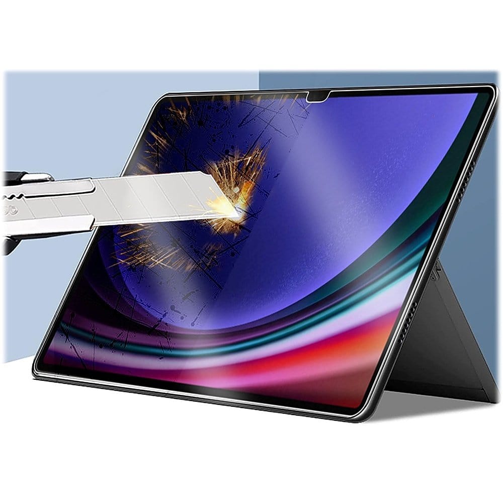 ZeroDamage Ultra Strong Tempered Glass Screen Protector - Galaxy Tab S9 Ultra and S8 Ultra - Clear