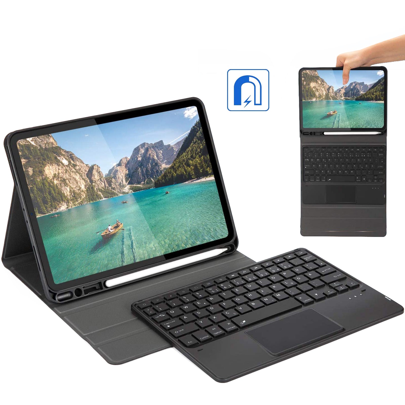 Navigate Series Keyboard Folio Case - iPad Pro 12.9" and 11"