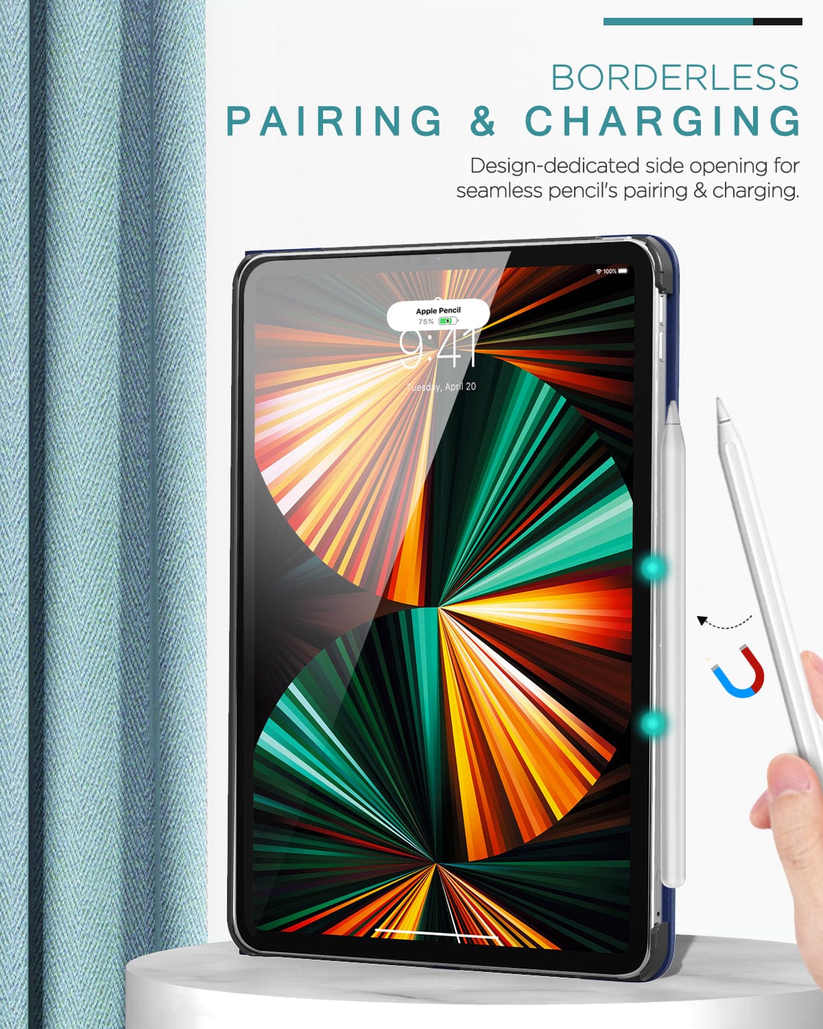 Indy Series Multi-Angle Folio Case - iPad Pro 12.9" and 11"