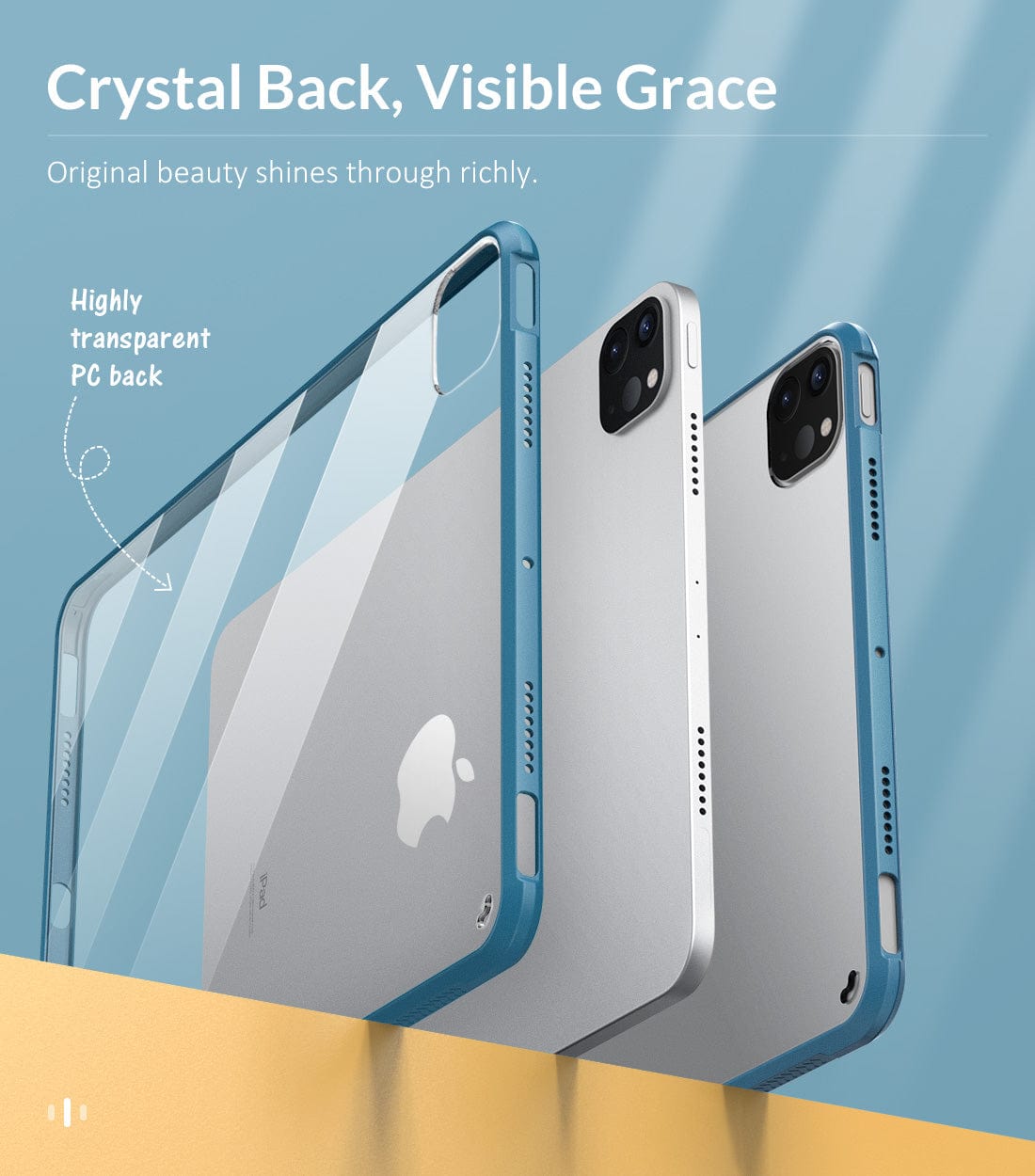 Venture Series Hard Shell Case Clear - iPad Pro 11"