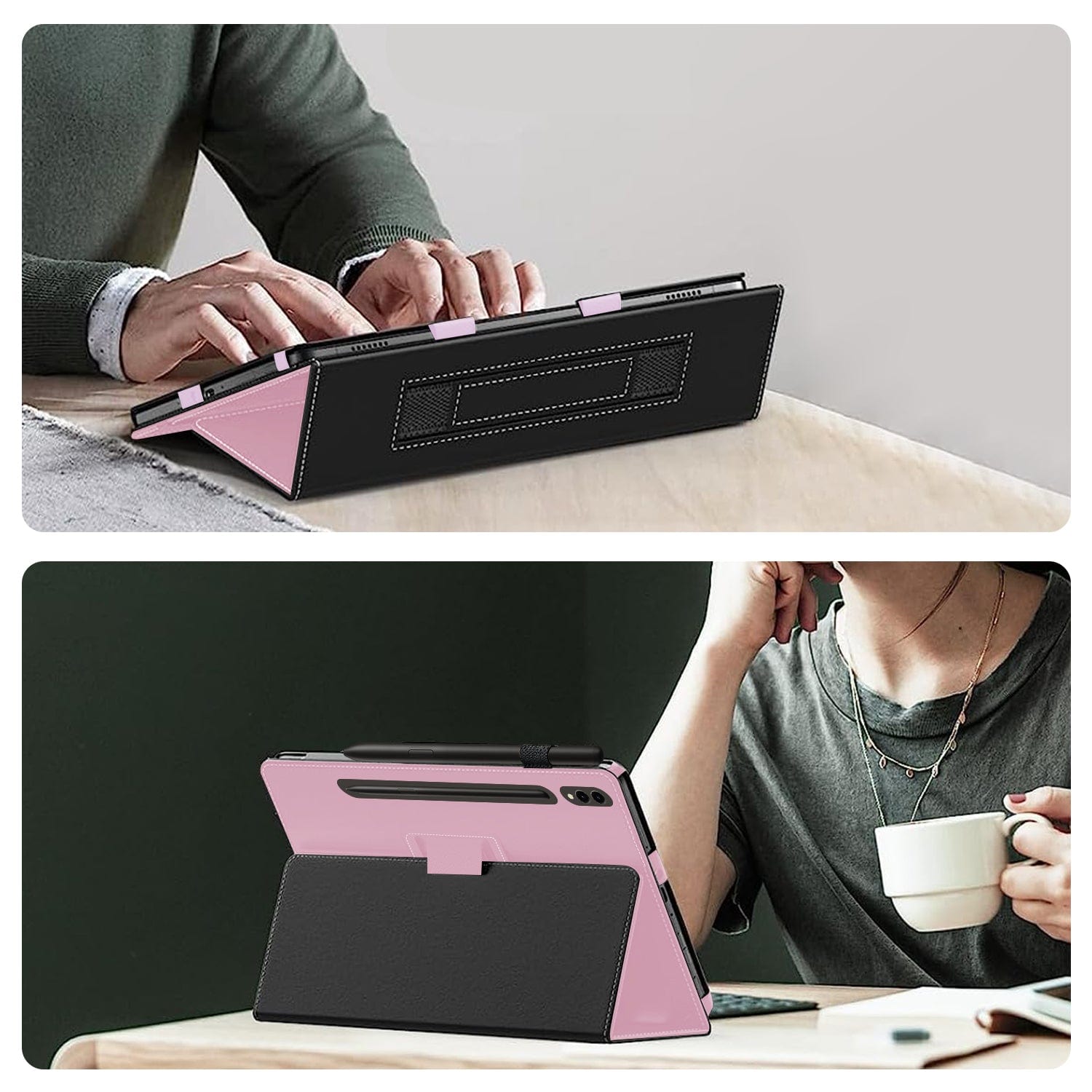 Indy Series Bi-Fold Folio Case - Galaxy Tab S9+ and Tab S9 FE+