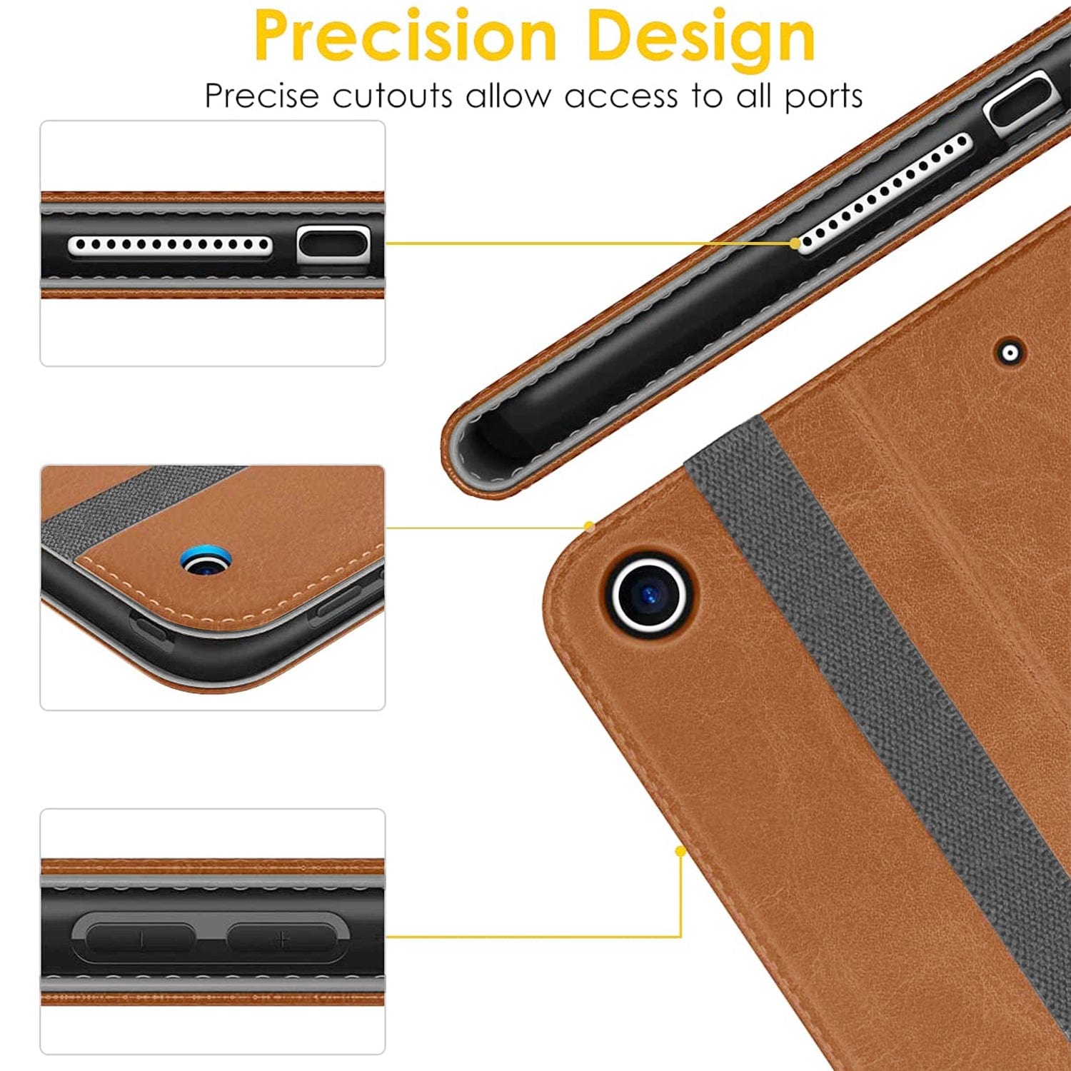 Indy Series Folio Case with Stylus Loop and Pocket - iPad 10.2"