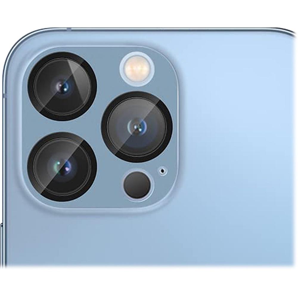 ZeroDamage Camera Lens Protector for Apple iPhone 13 Pro and iPhone 13 Pro Max (2-Pack) - Blue