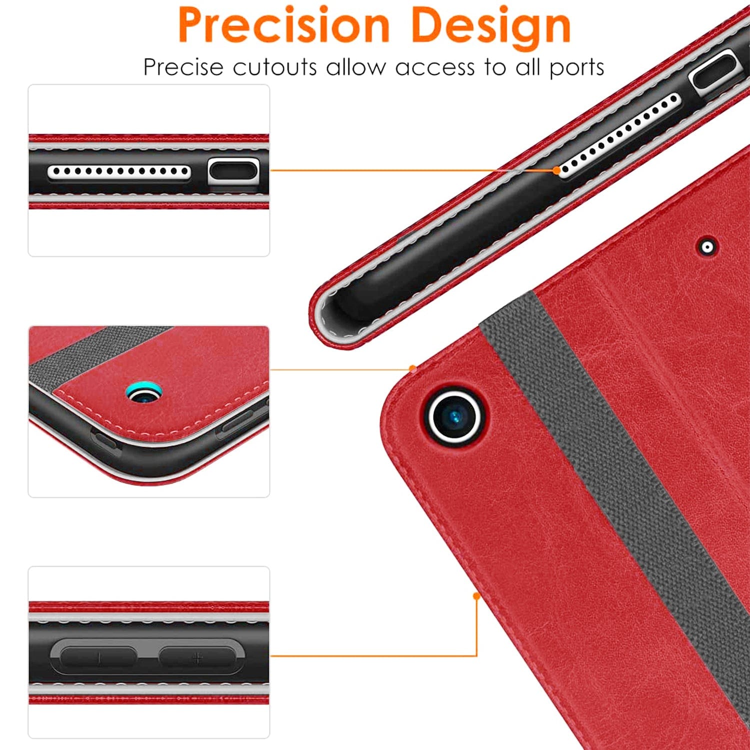 Indy Series Folio Case with Stylus Loop and Pocket - iPad 10.2"