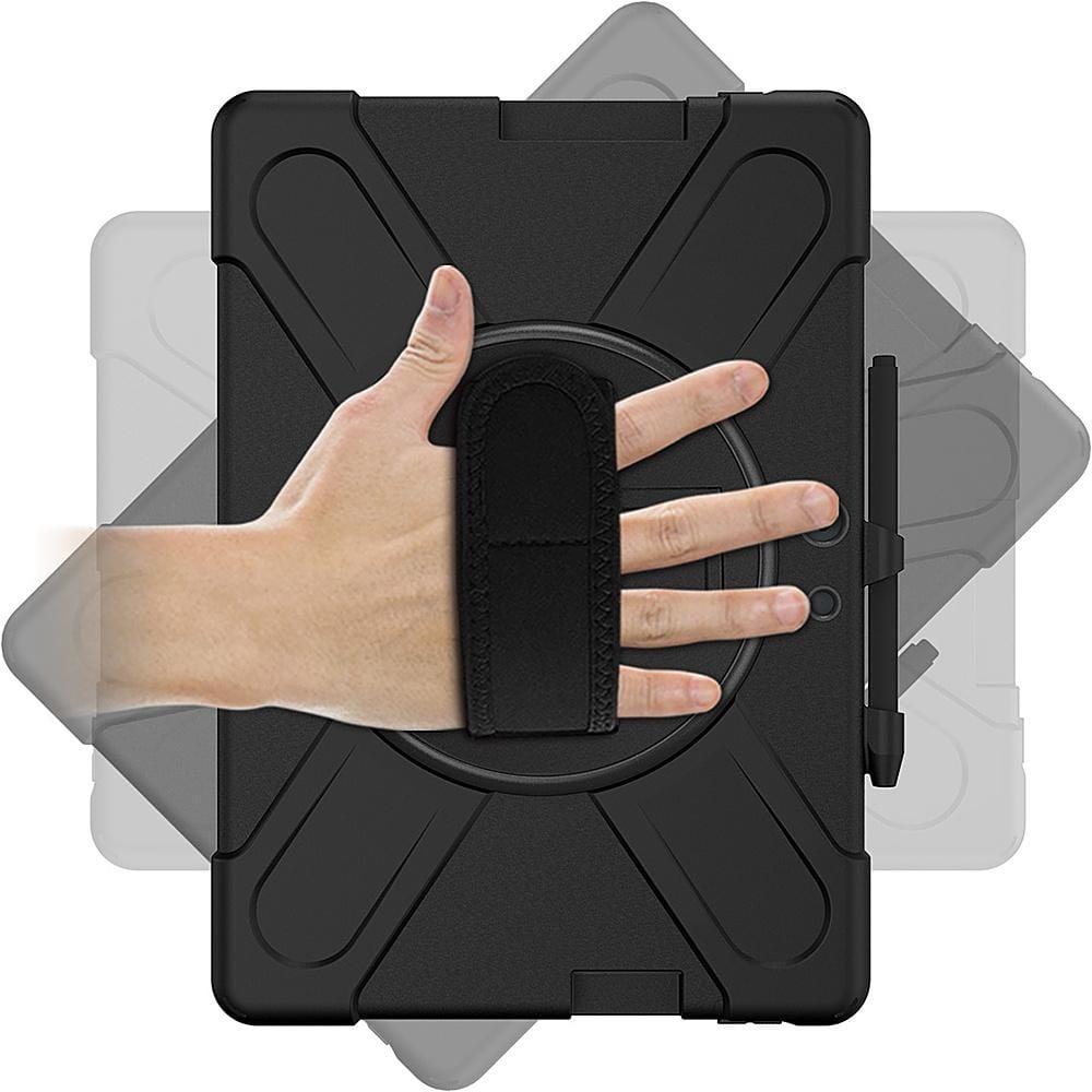 Raider Series Hard Shell Hand Strap Case - Microsoft Surface Pro X 2021