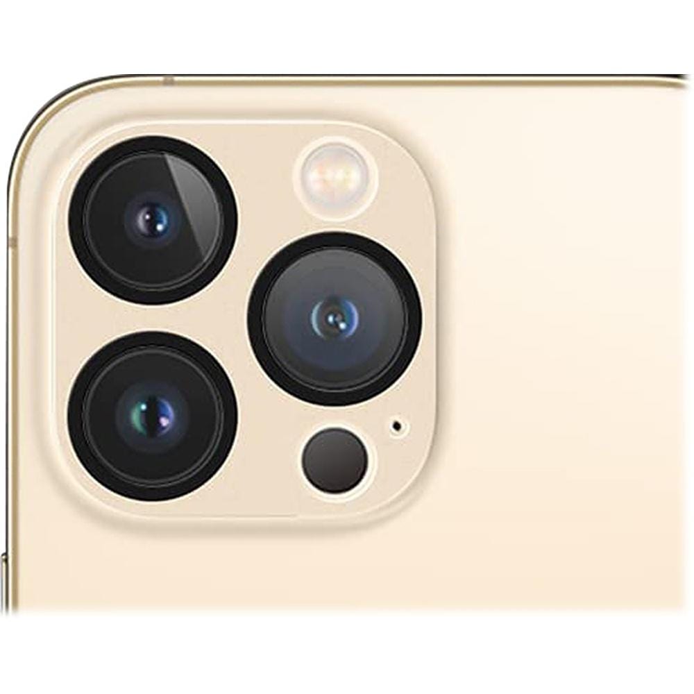 ZeroDamage Camera Lens Protector for Apple iPhone 13 Pro and iPhone 13 Pro Max (2-Pack) - Gold