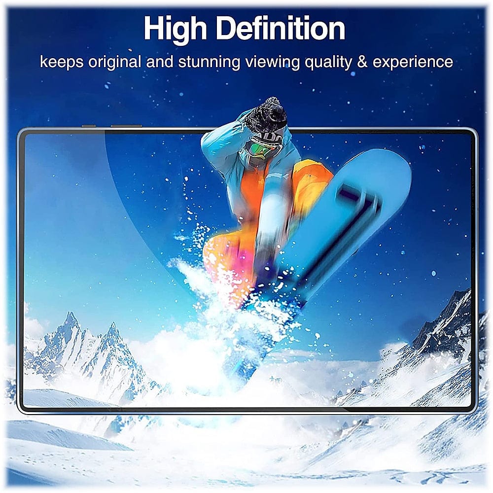 ZeroDamage Ultra Strong Tempered Glass Screen Protector for Galaxy Tab S8 Ultra - Clear