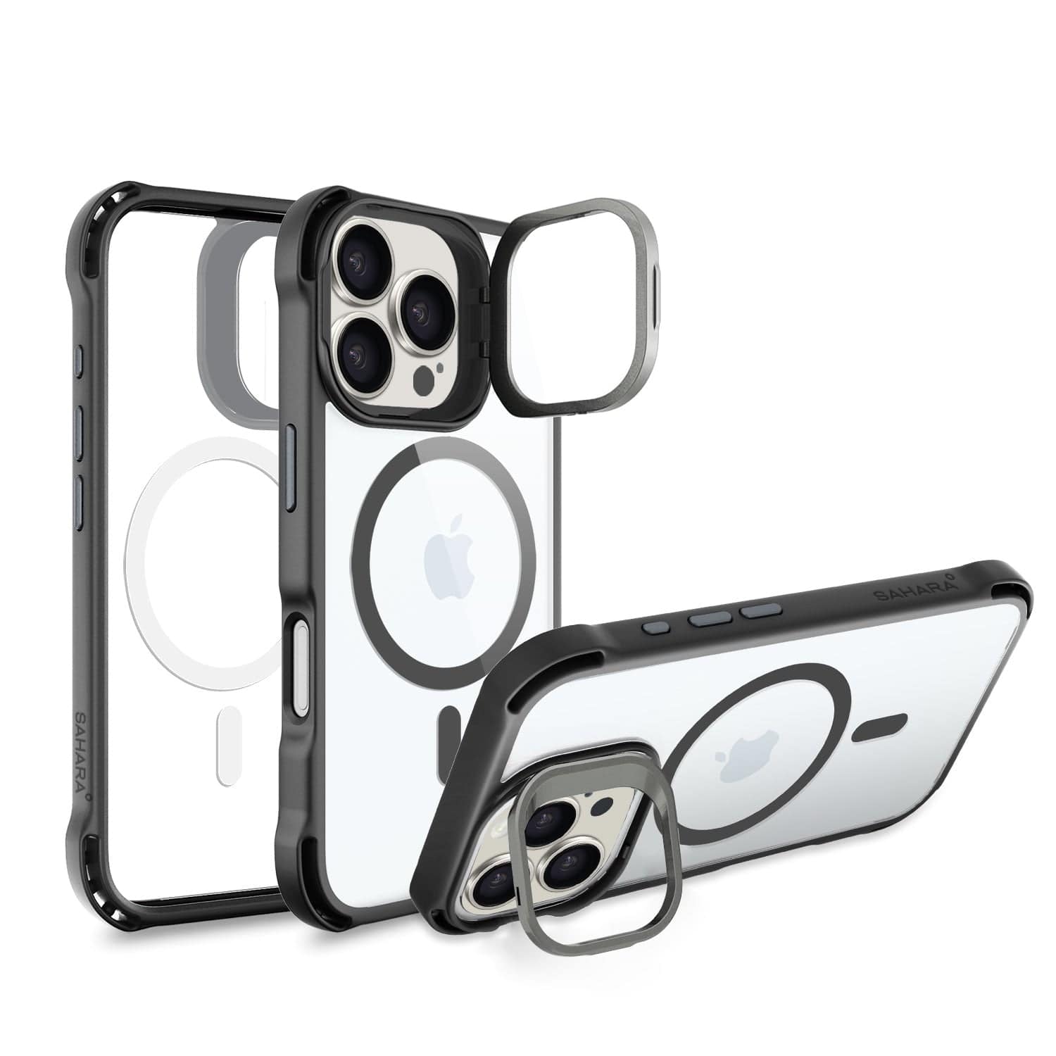 Venture Series Clear Rebound Case with Kickstand - Apple iPhone 16 Pro