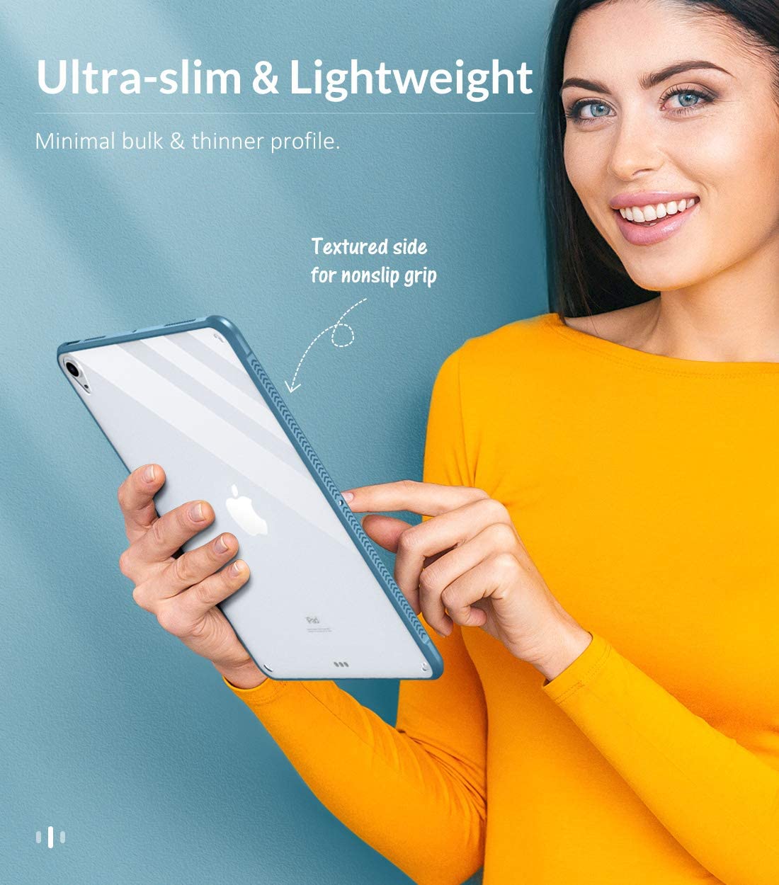 Venture Series Clear Hard Shell Case - iPad Air 10.9" and 11-inch M2