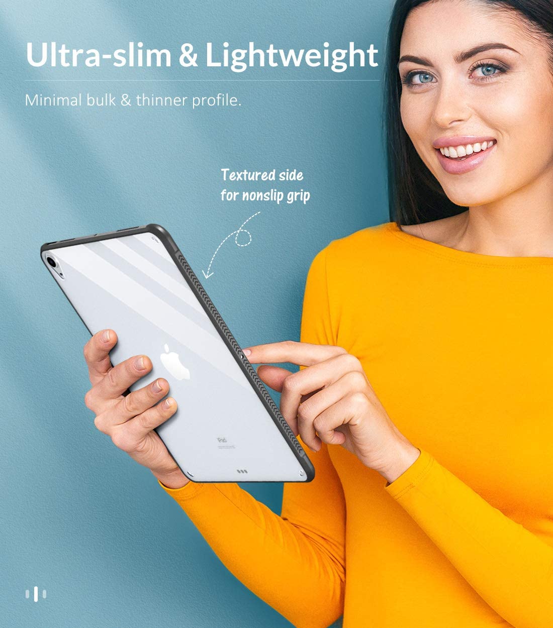 Venture Series Clear Hard Shell Case - iPad Air 10.9" and 11-inch M2