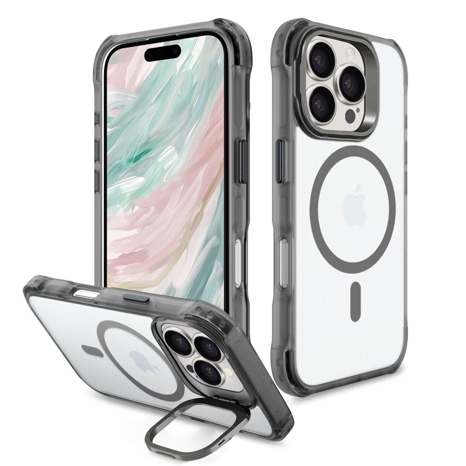 Venture Series Clear Rebound Case with Kickstand - Apple iPhone 16 Pro