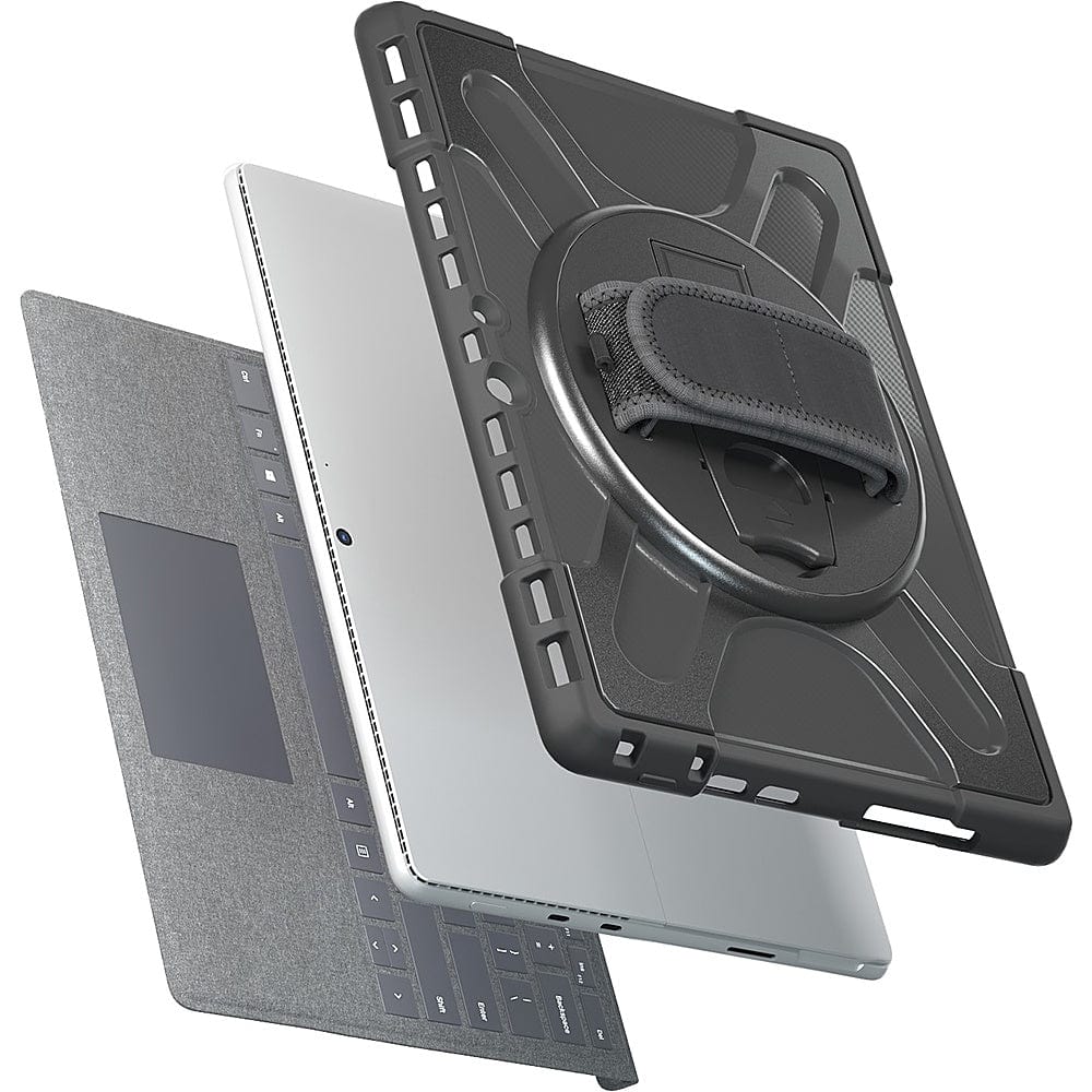 Raider Series Hard Shell Hand Strap Case - Microsoft Surface Pro 9 and Pro 10
