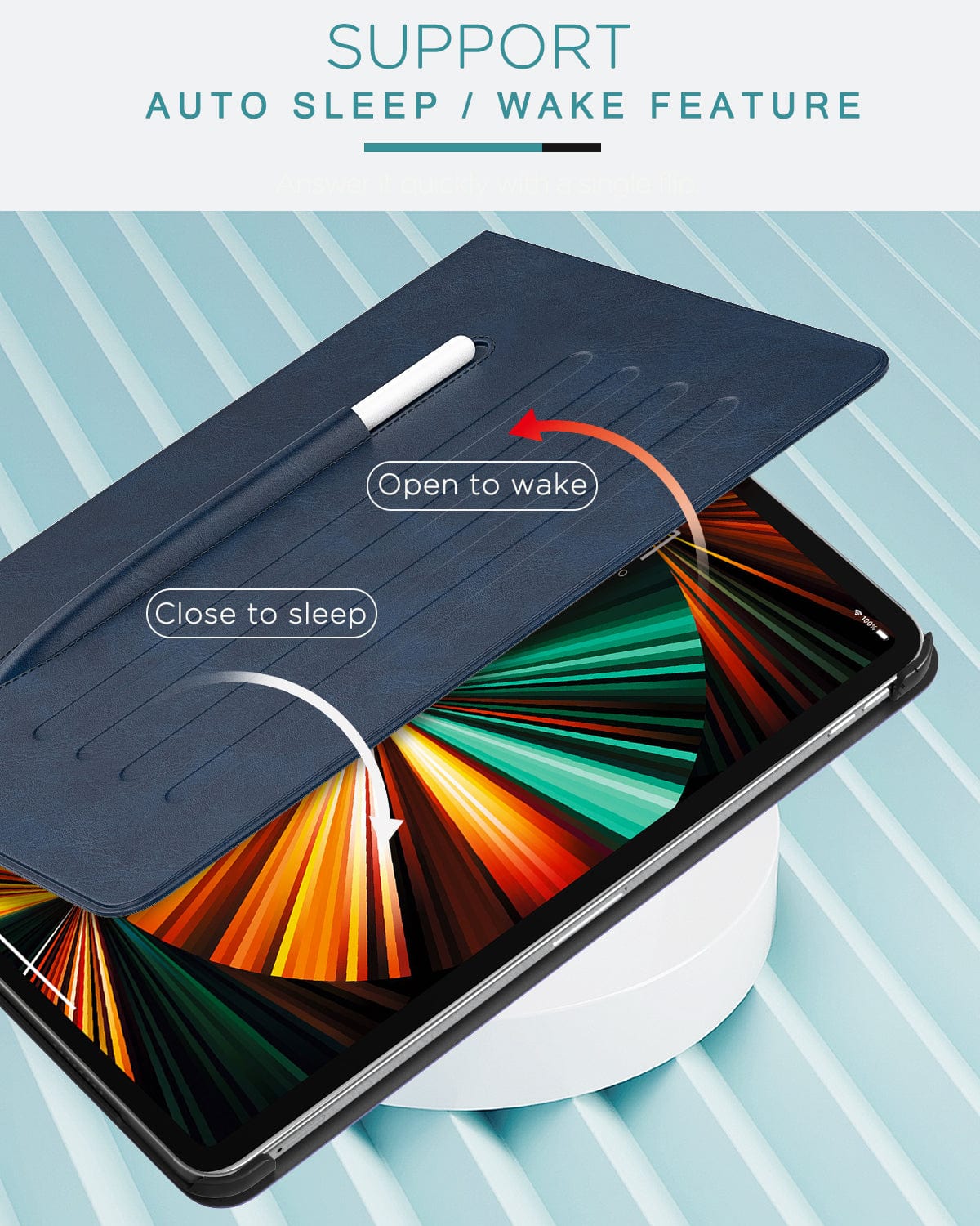 Indy Series Multi-Angle Folio Case - iPad Pro 12.9" and 11"