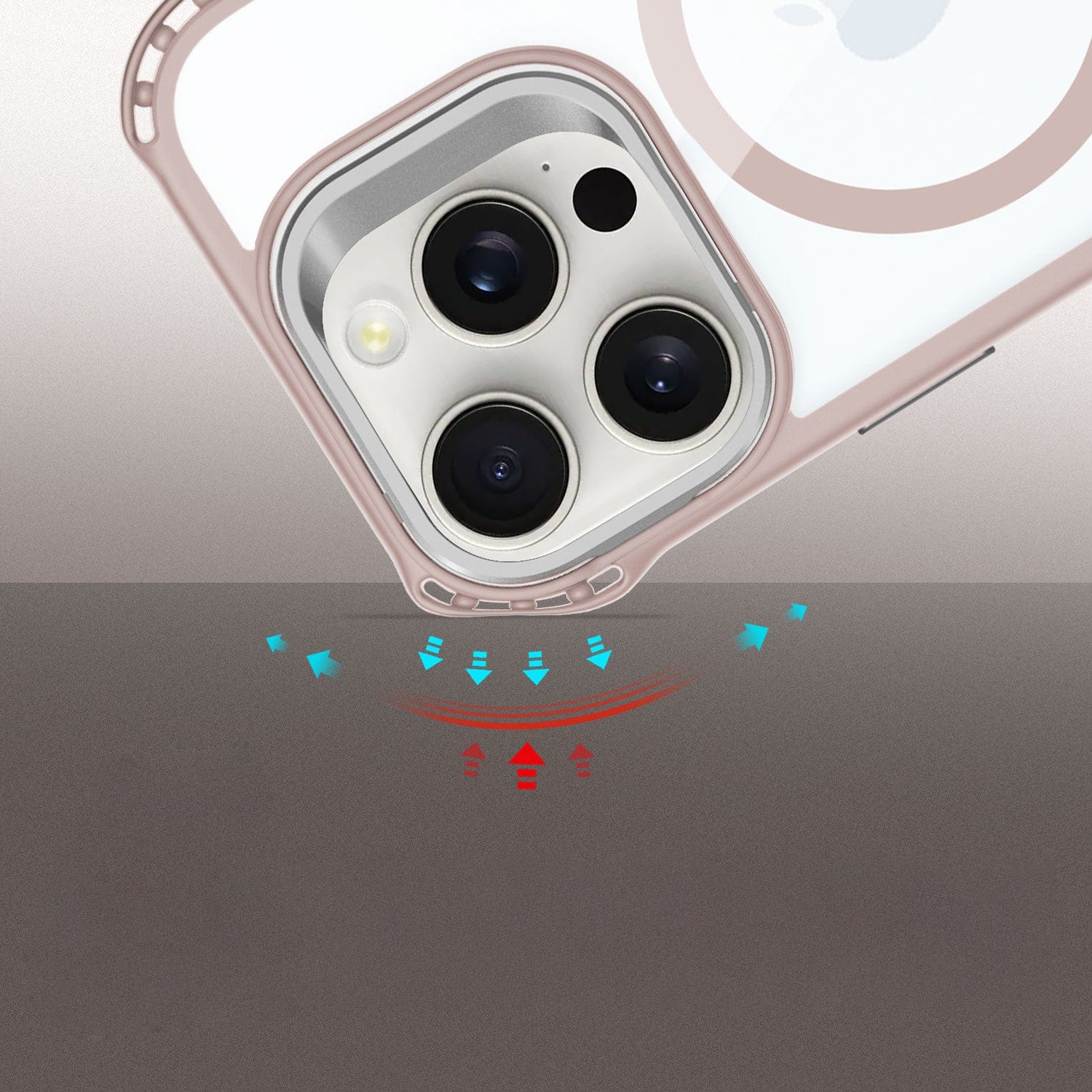 Venture Series Clear Rebound Case with Kickstand - Apple iPhone 16 Pro