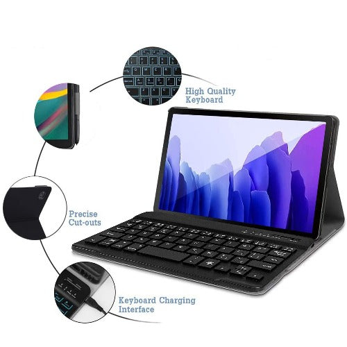 Navigate Series Keyboard Folio Case - Galaxy Tab A7 Lite