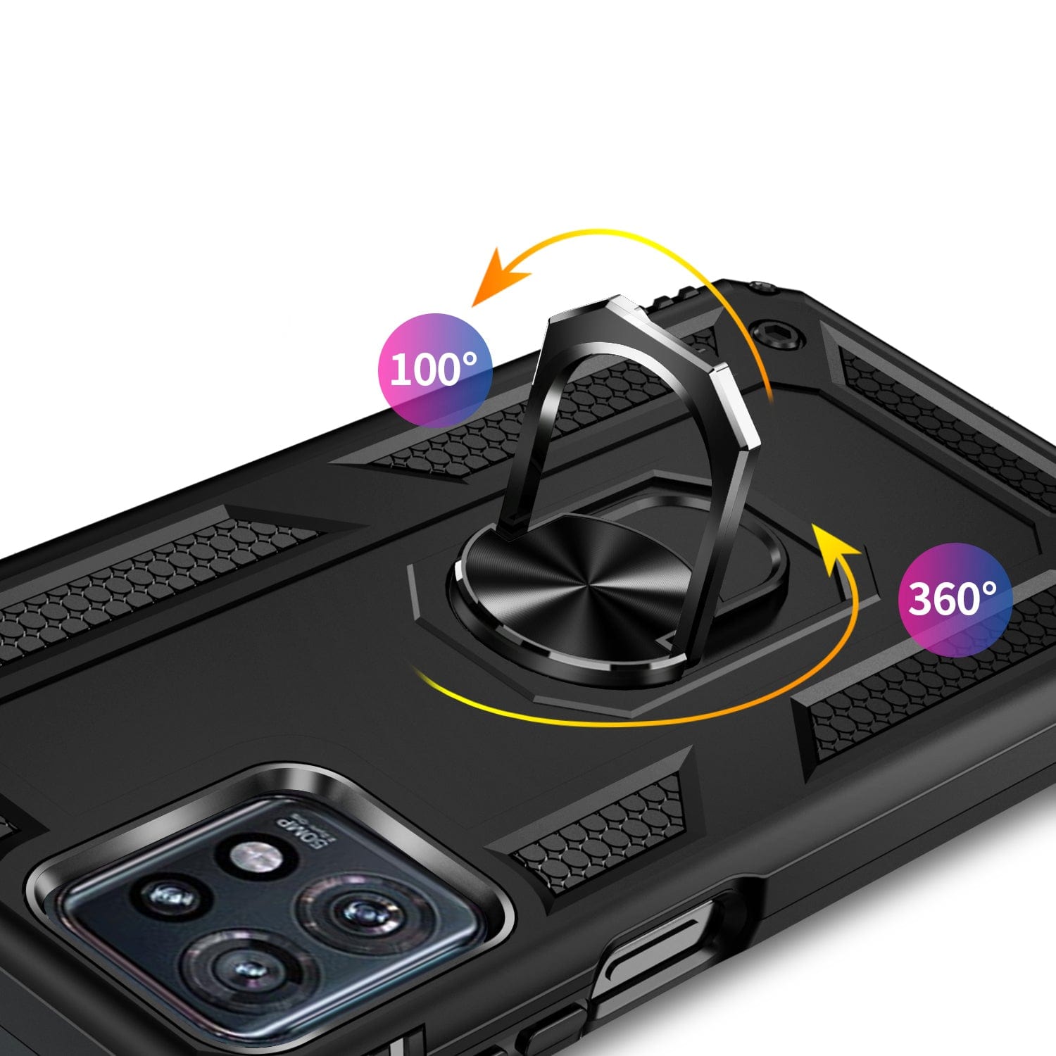 Raider Series Kickstand Case - Motorola Edge+