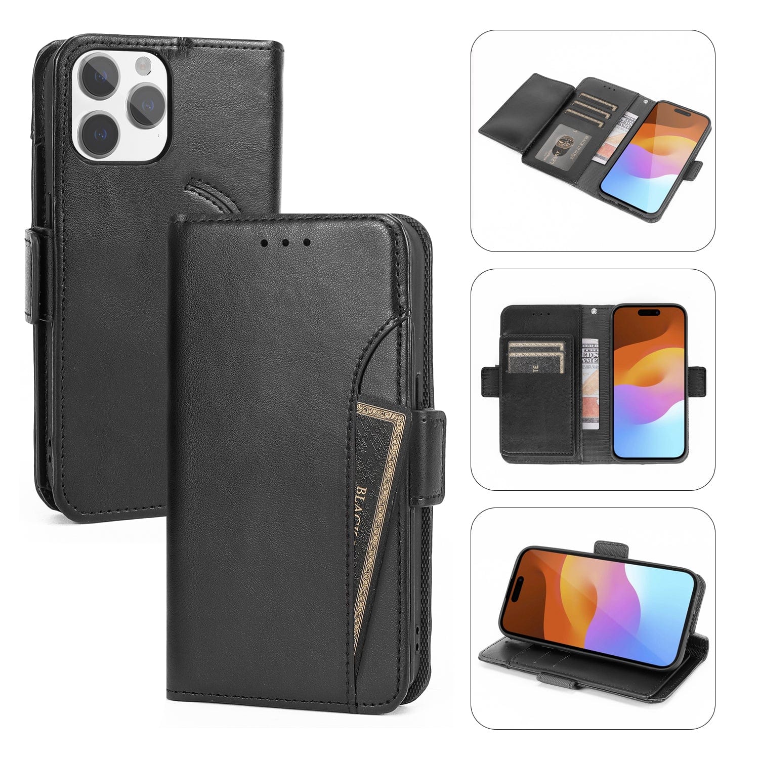 Indy Series Wallet Case with MagSafe - iPhone 15 Pro Max