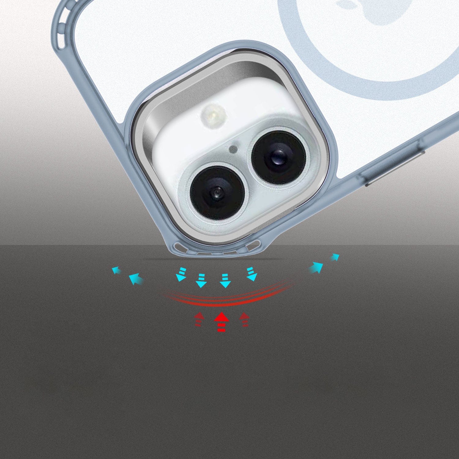 Venture Series Clear Rebound Case with Kickstand - Apple iPhone 16