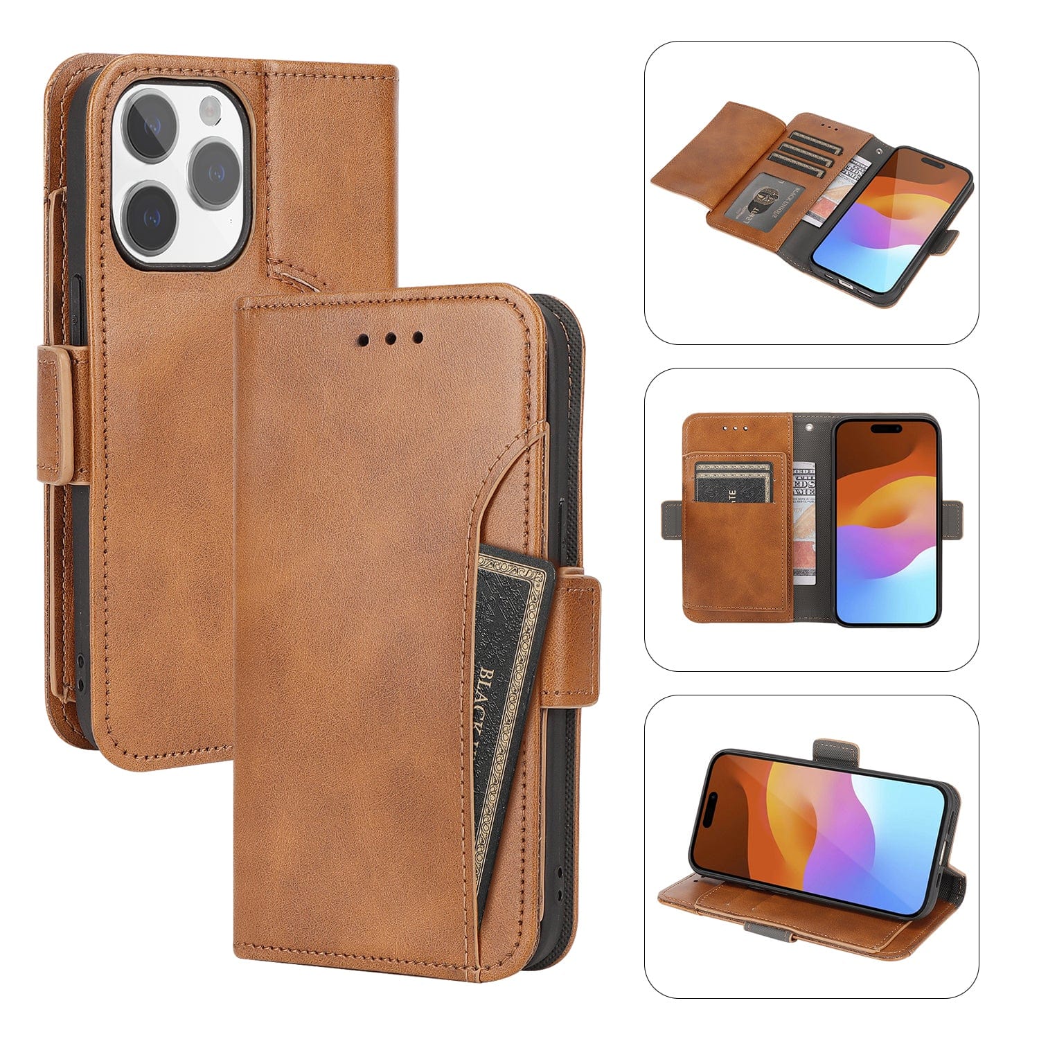 Indy Series Wallet Case with MagSafe - iPhone 15 Pro Max